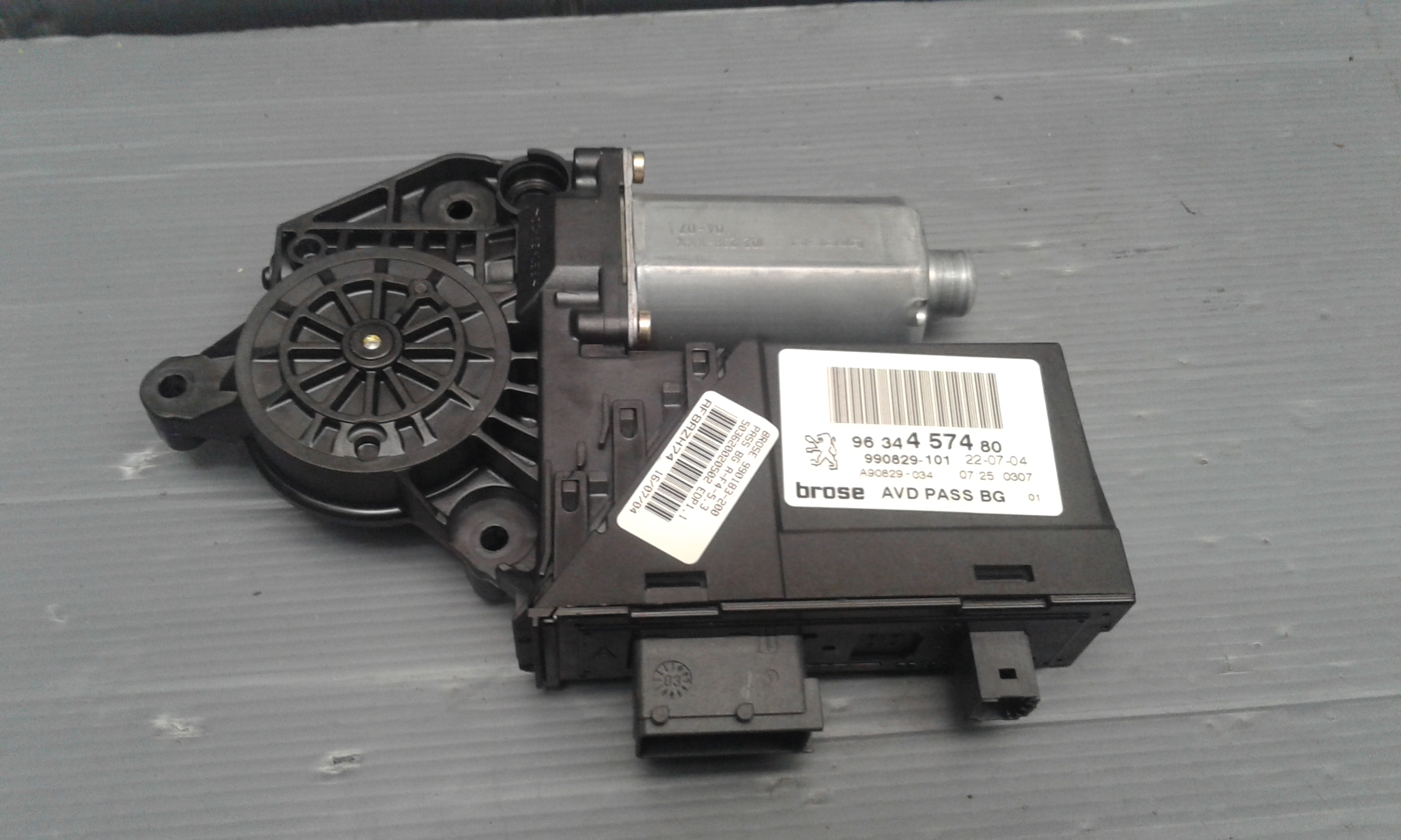 Motorino Alzavetro anteriore destra PEUGEOT 307 Berlina