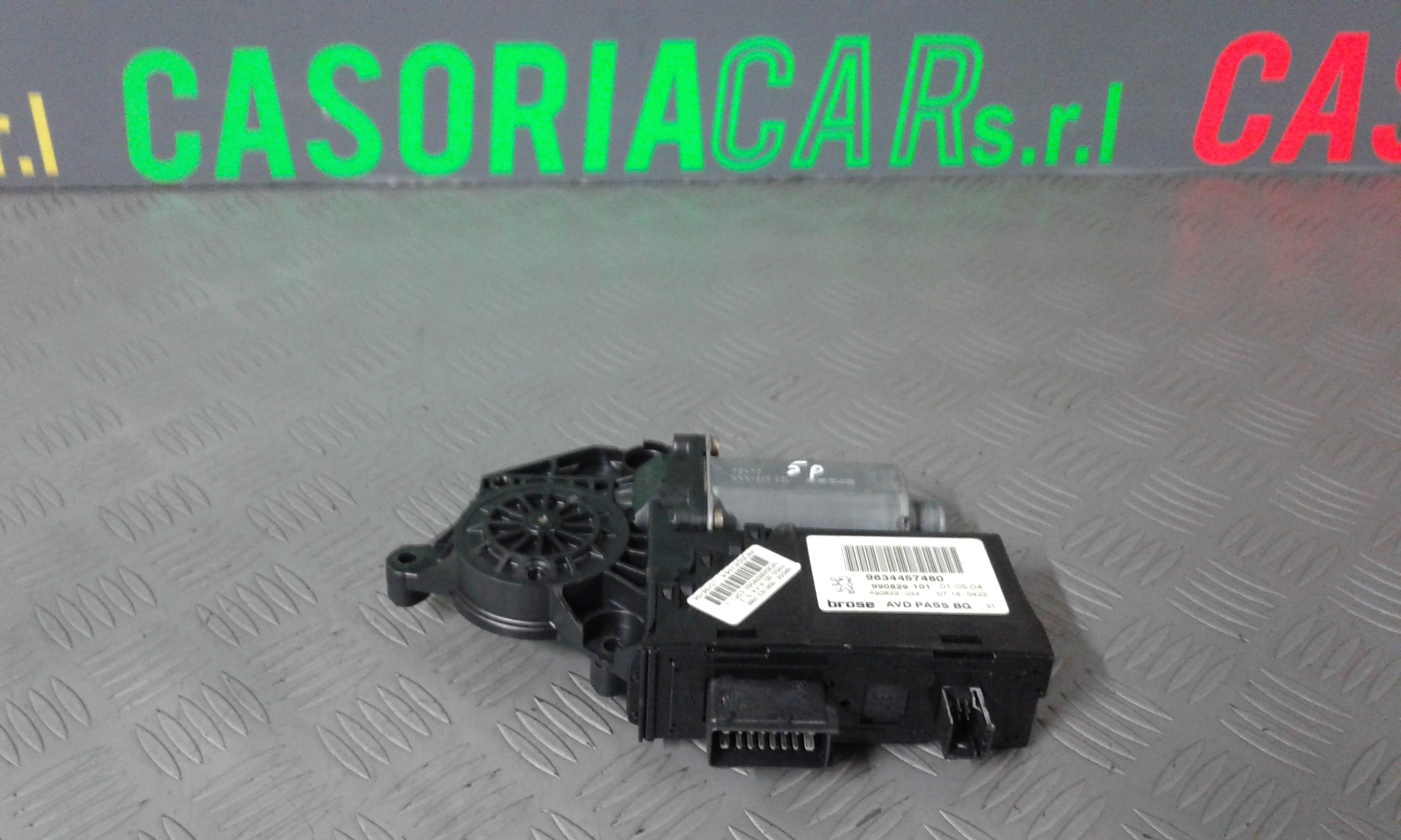 Motorino Alzavetro anteriore destra PEUGEOT 307 Berlina