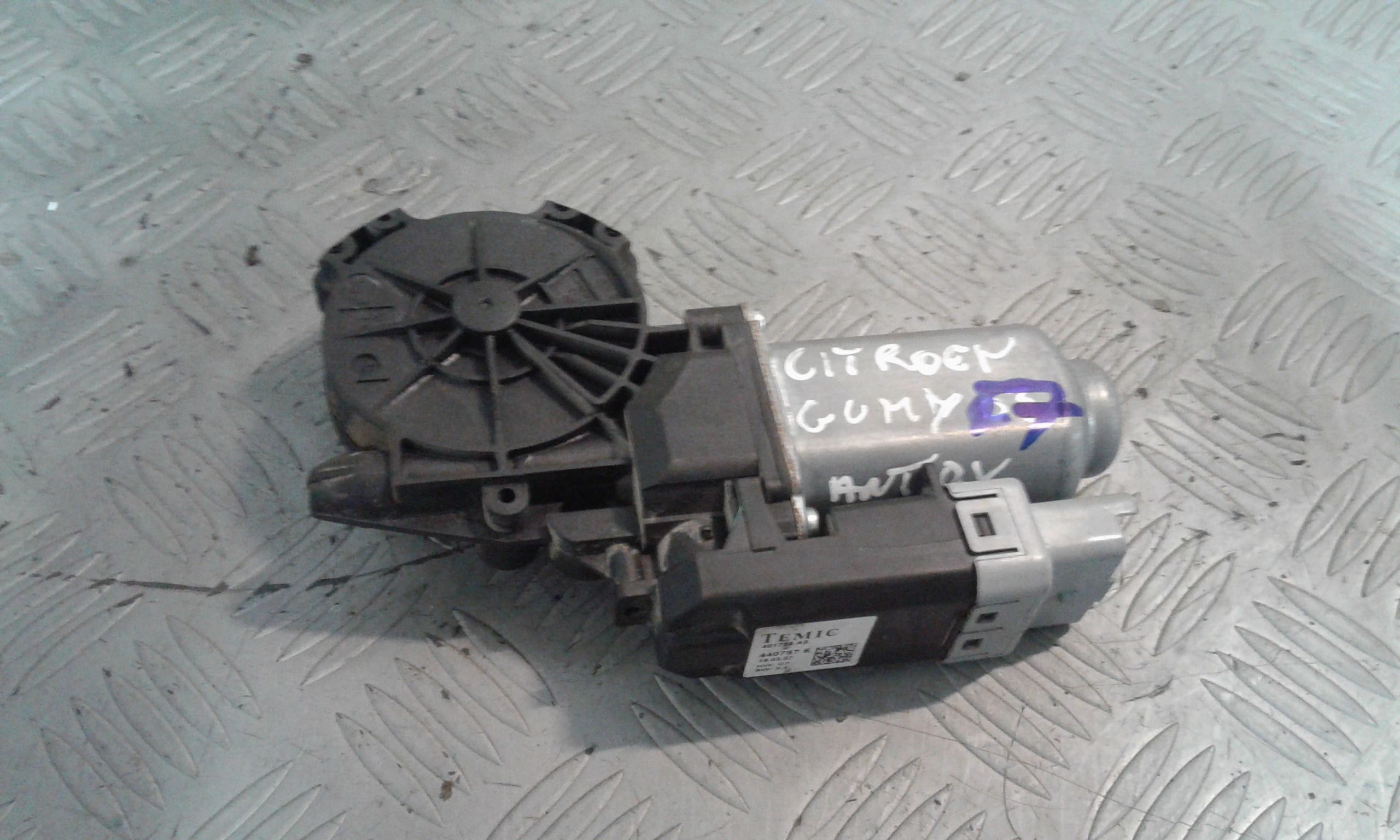 Motorino Alzavetro anteriore destra CITROEN Jumpy 3 Serie