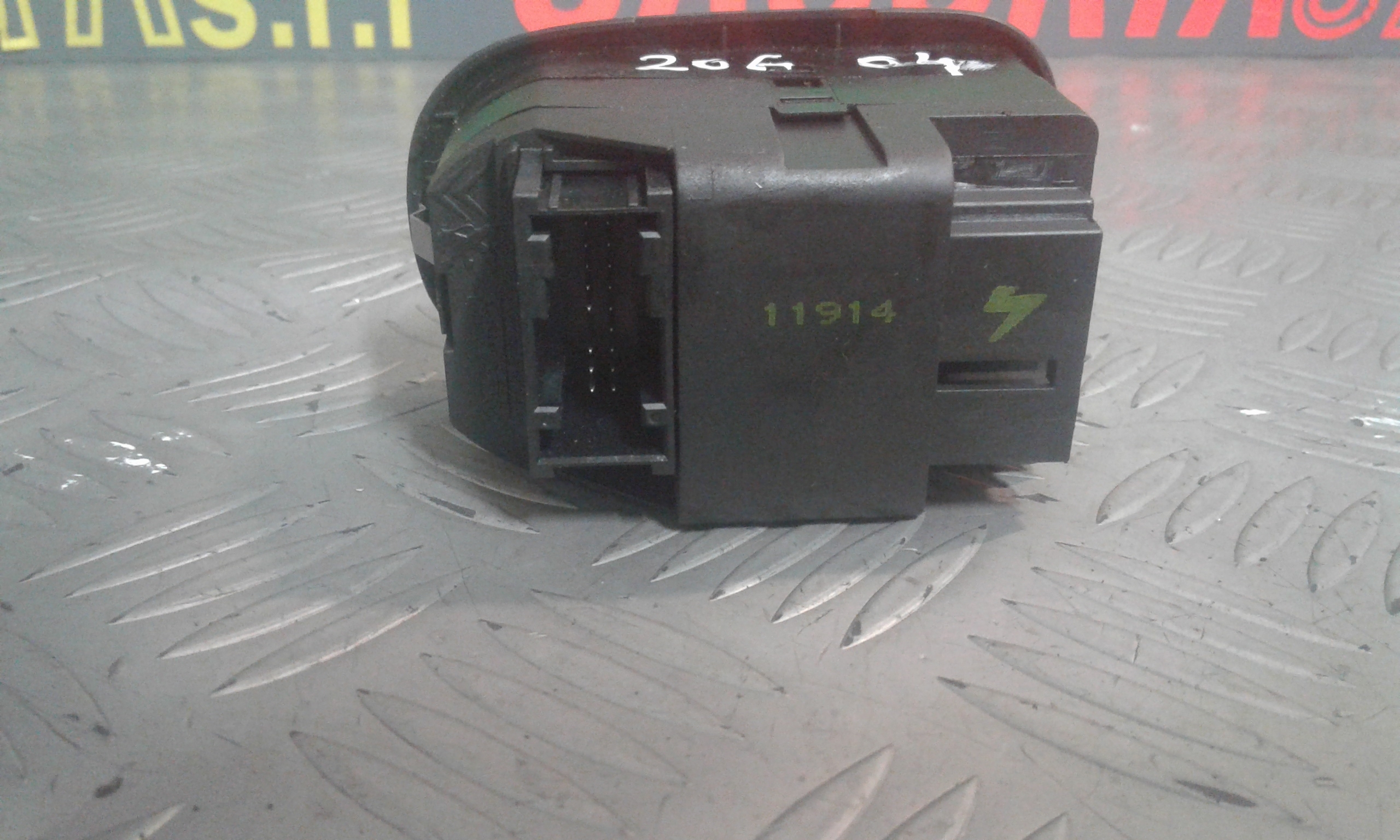 Pulsantiera Anteriore Sinistra Guida PEUGEOT 206 2 Serie