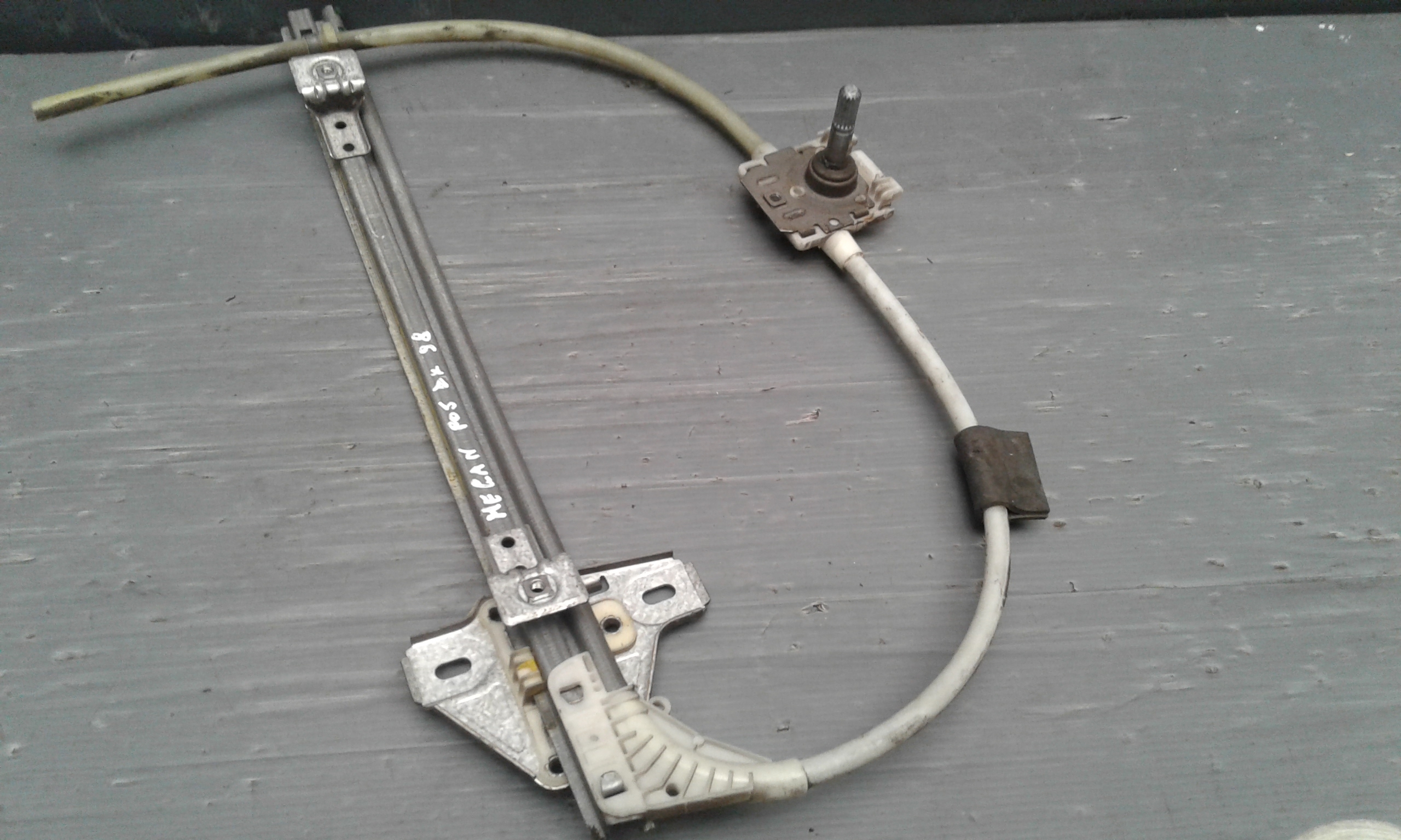 Cremagliera posteriore destra passeggero RENAULT Megane l 1 Serie