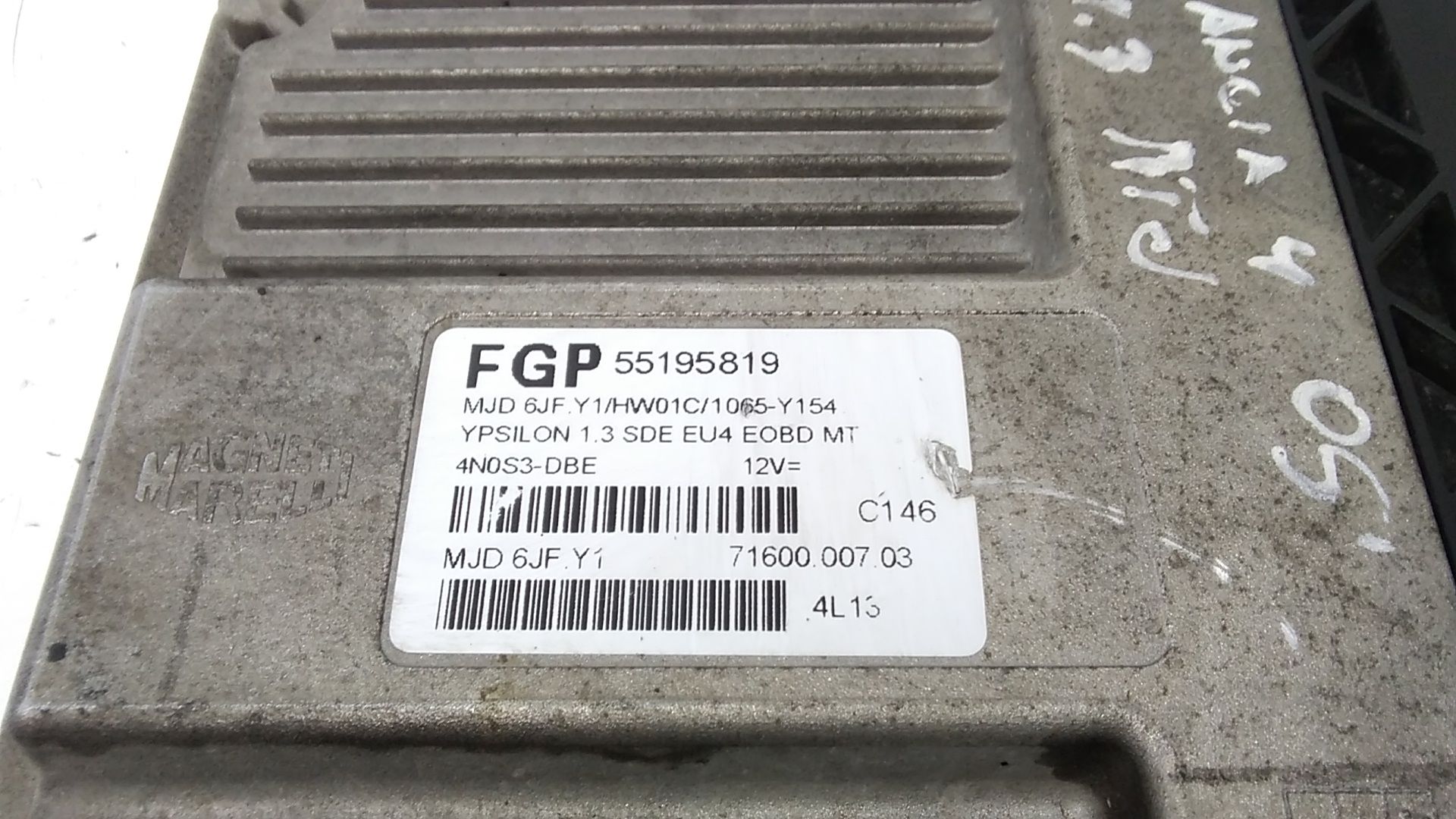 Centralina motore LANCIA Ypsilon 1 Serie