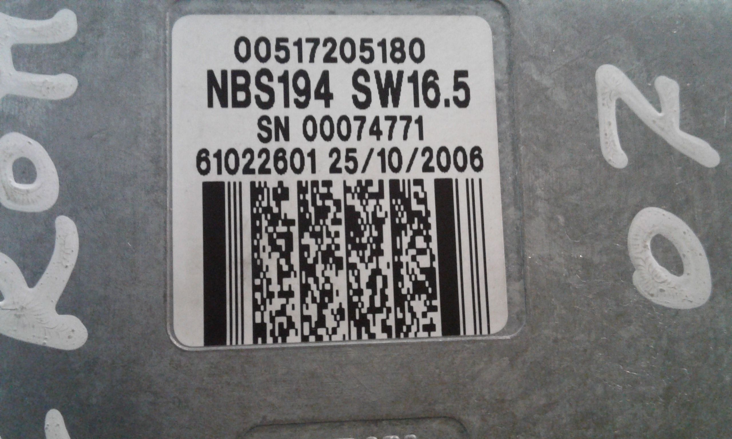 Blocchetto accensione elettrico FIAT Croma 2 Serie