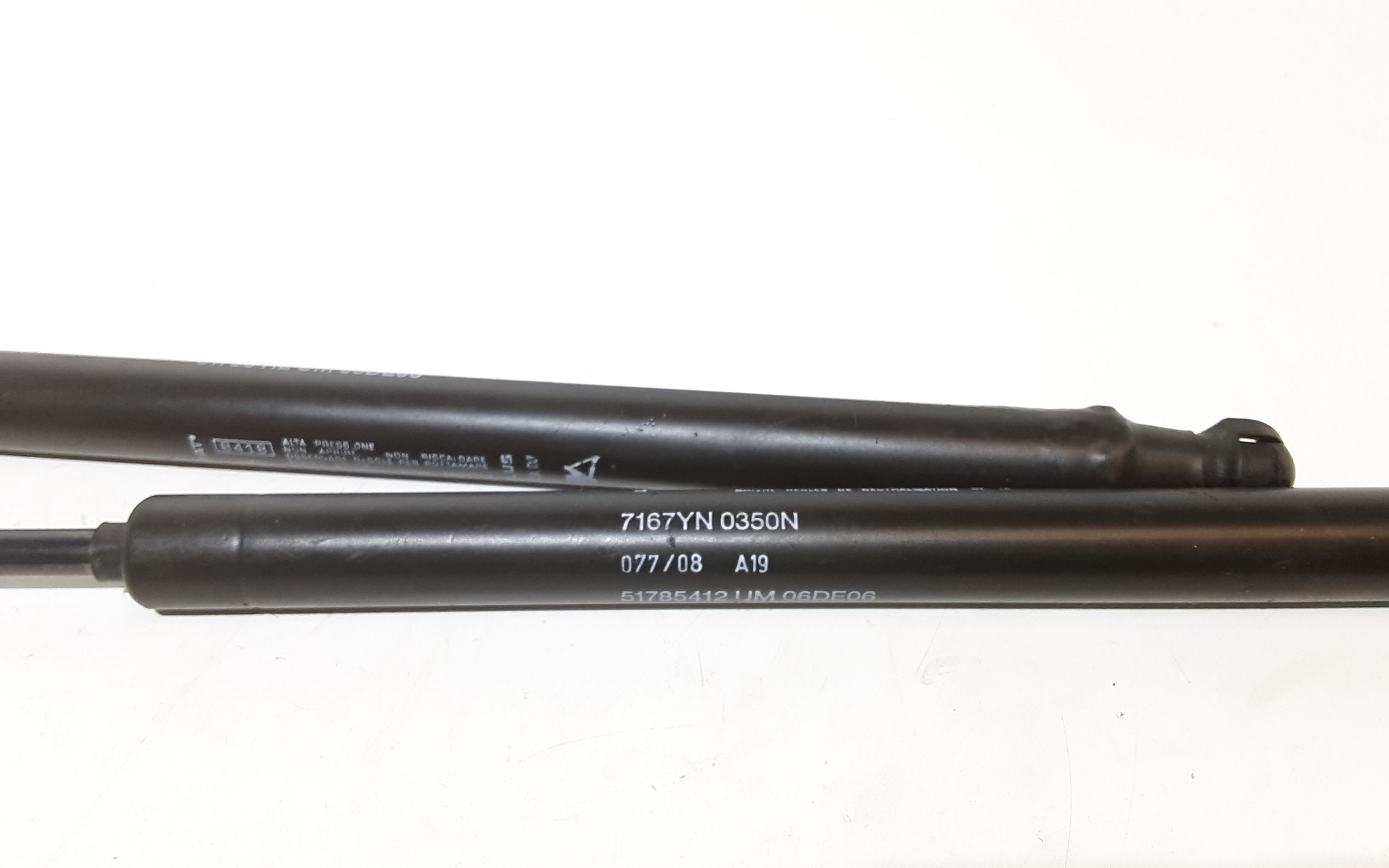 Pistoncini cofano Post. FIAT 500 Serie (07>14)