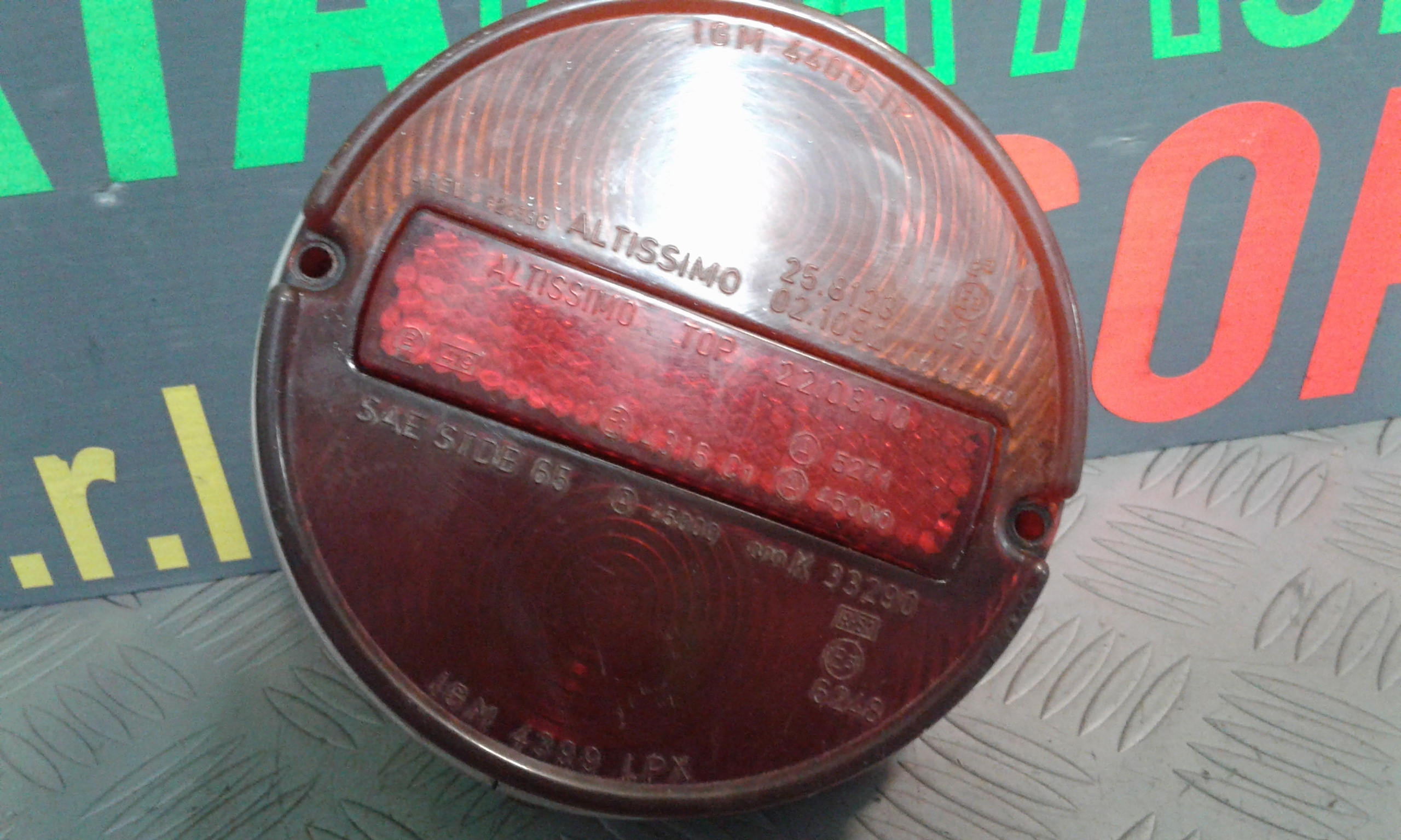 Stop Posteriore sinistro lato Guida FIAT 850 1 Serie