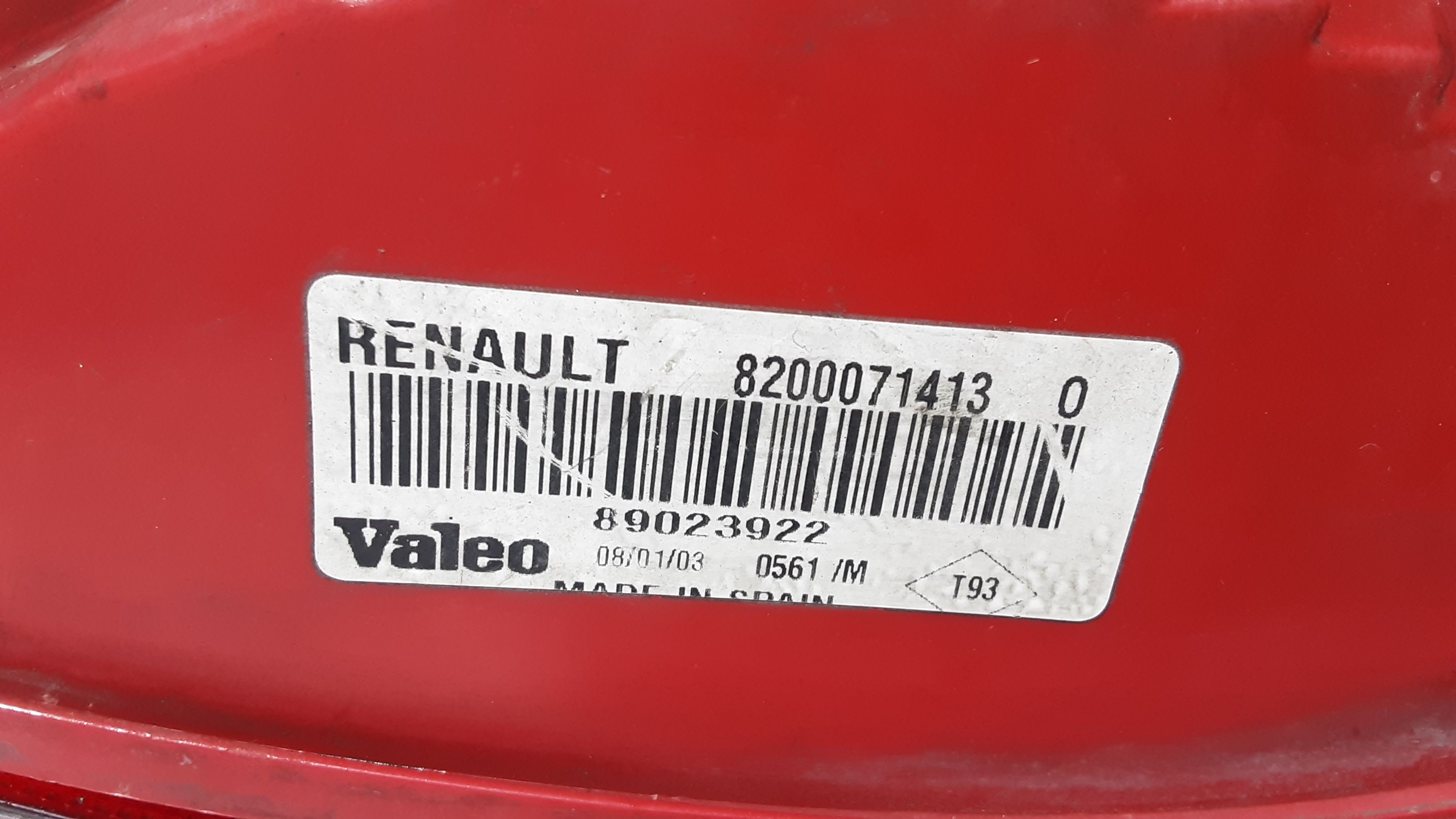 Stop fanale Posteriore sinistro lato Guida RENAULT Clio Serie (01>05)