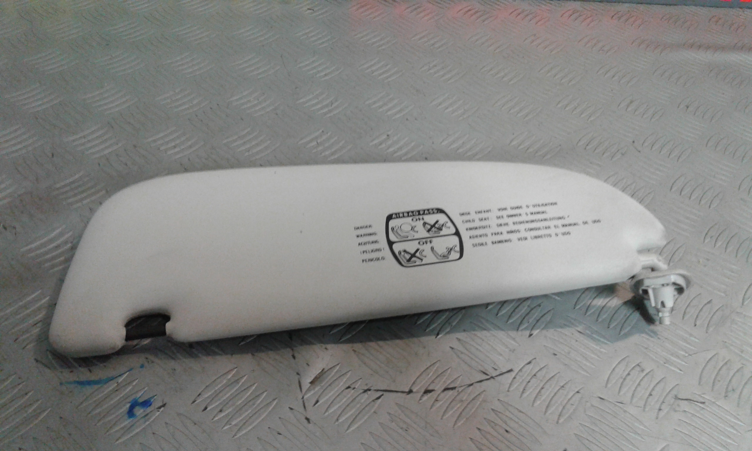 Parasole Lato Passeggero PEUGEOT 206 Serie