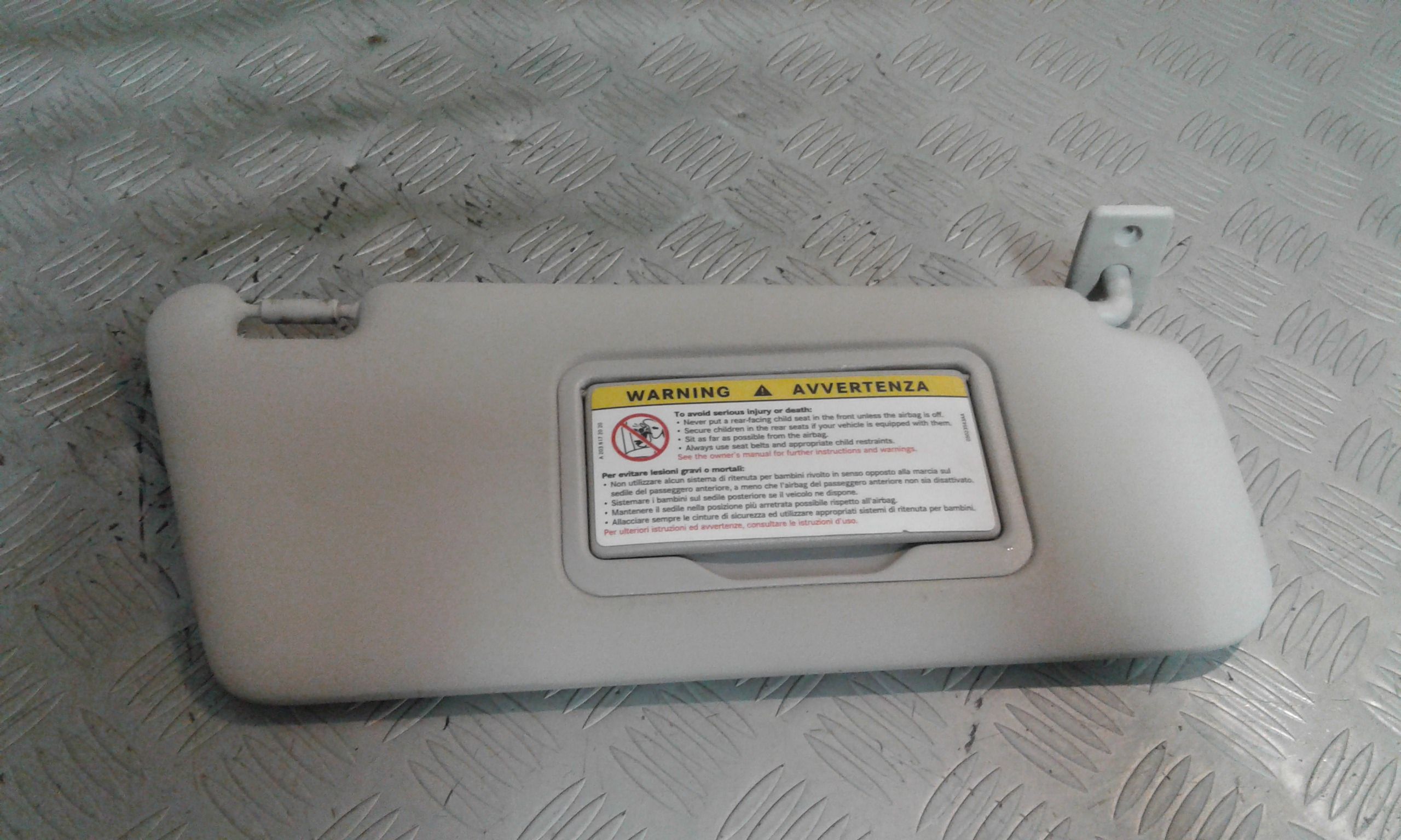 Parasole Lato Passeggero MERCEDES Classe A W168 2 Serie