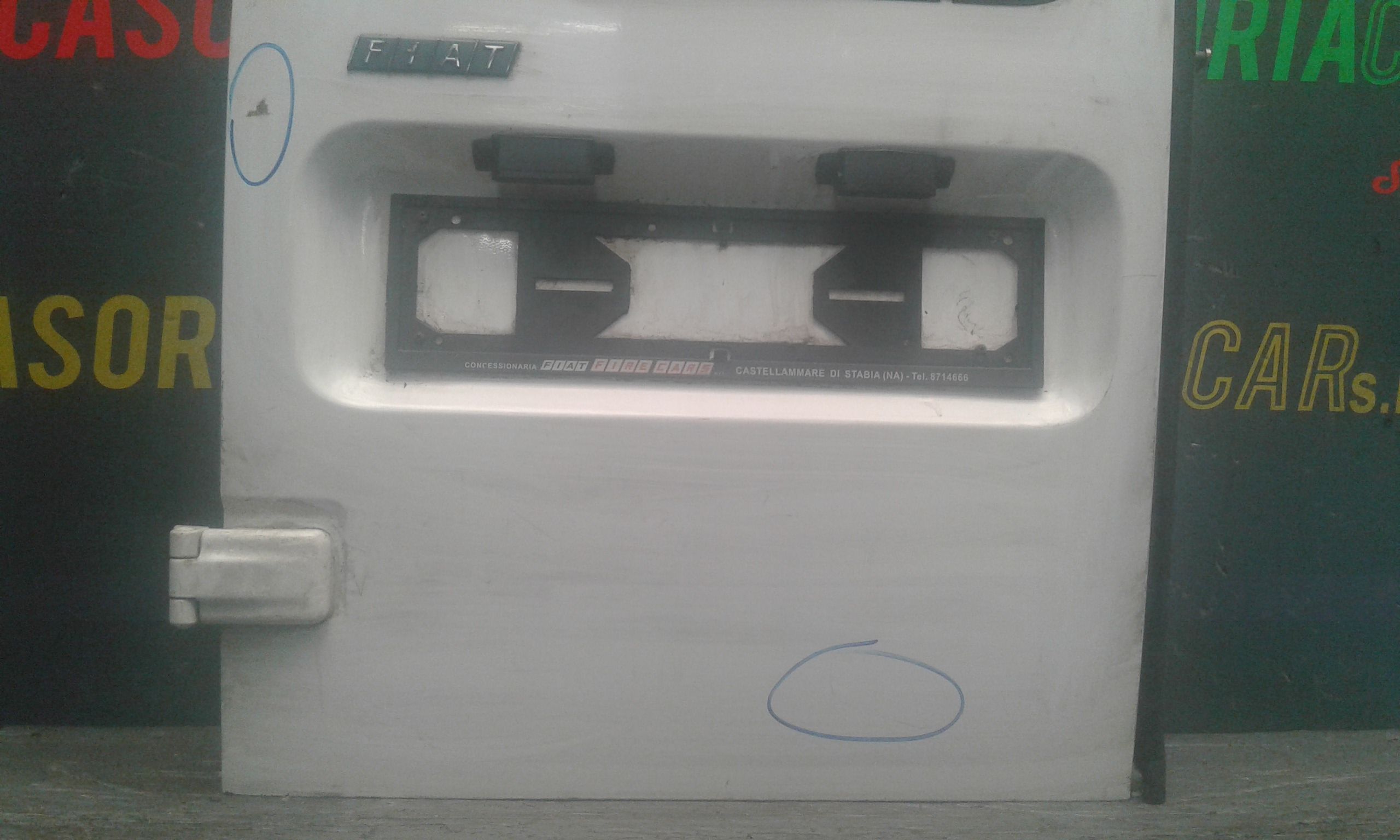 Portiera Posteriore Sinistra FIAT Scudo 1 Serie