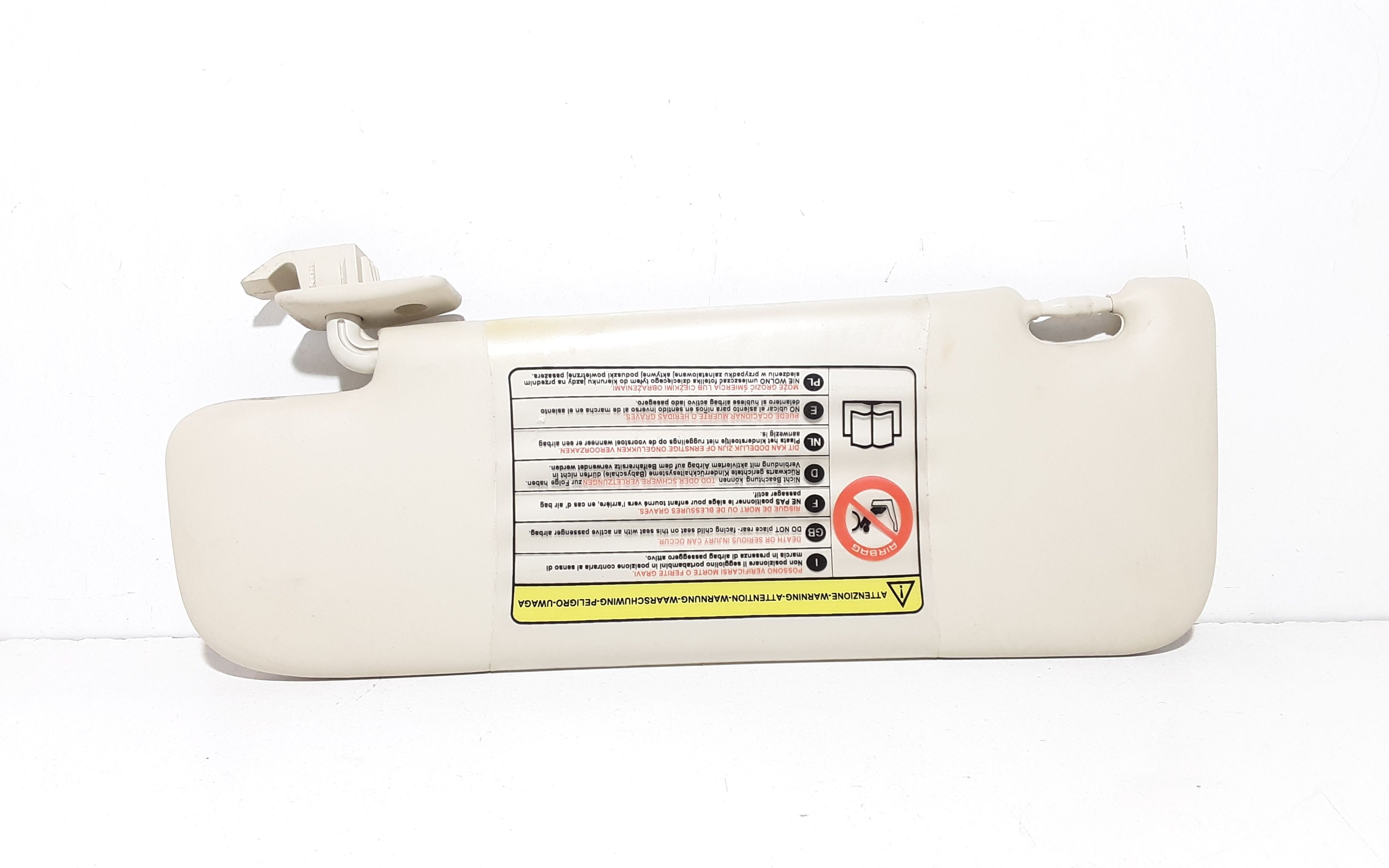 Parasole aletta Lato Passeggero FIAT 500 Serie (07>14)