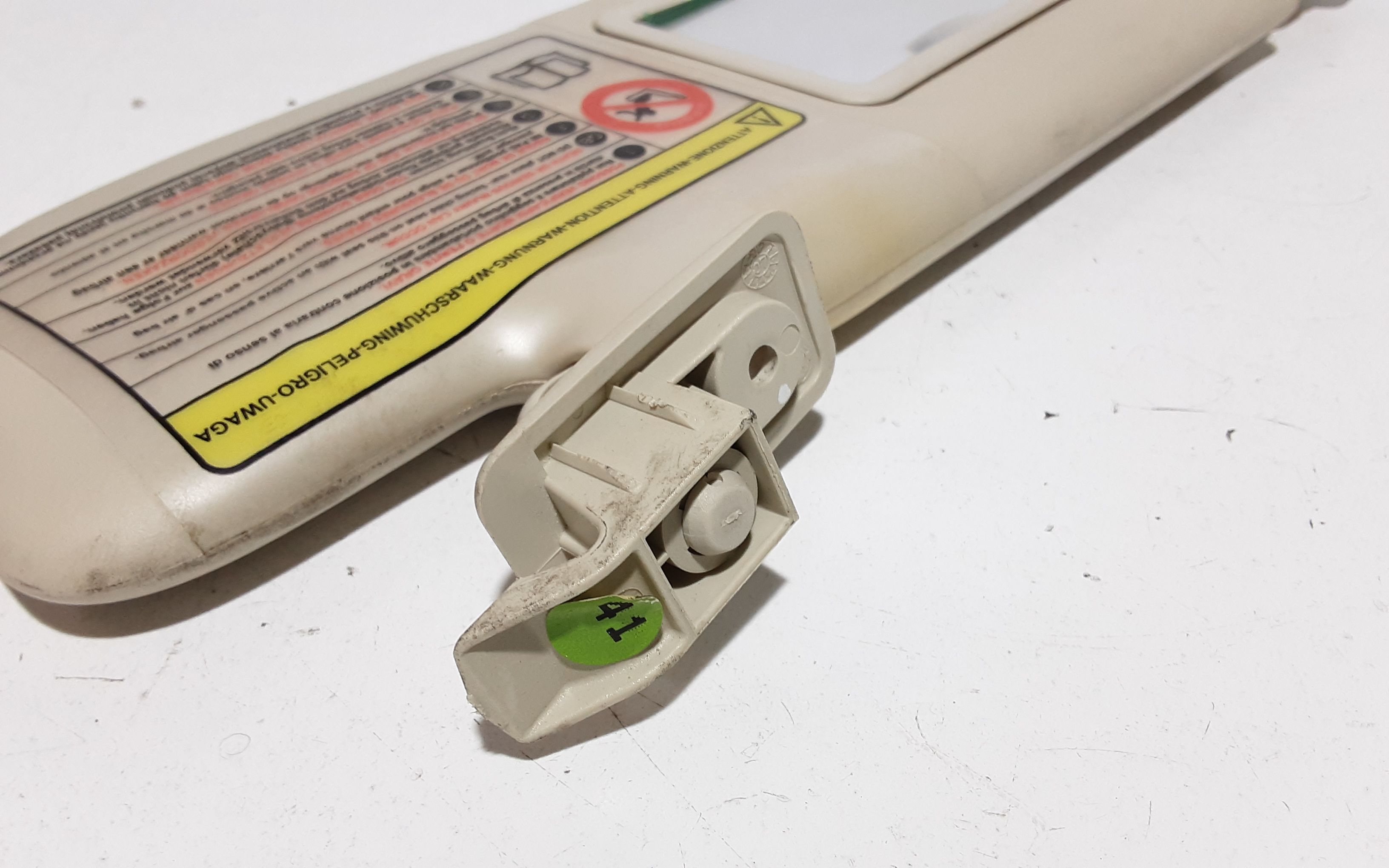 Parasole aletta Lato Passeggero FIAT 500 Serie (07>14)