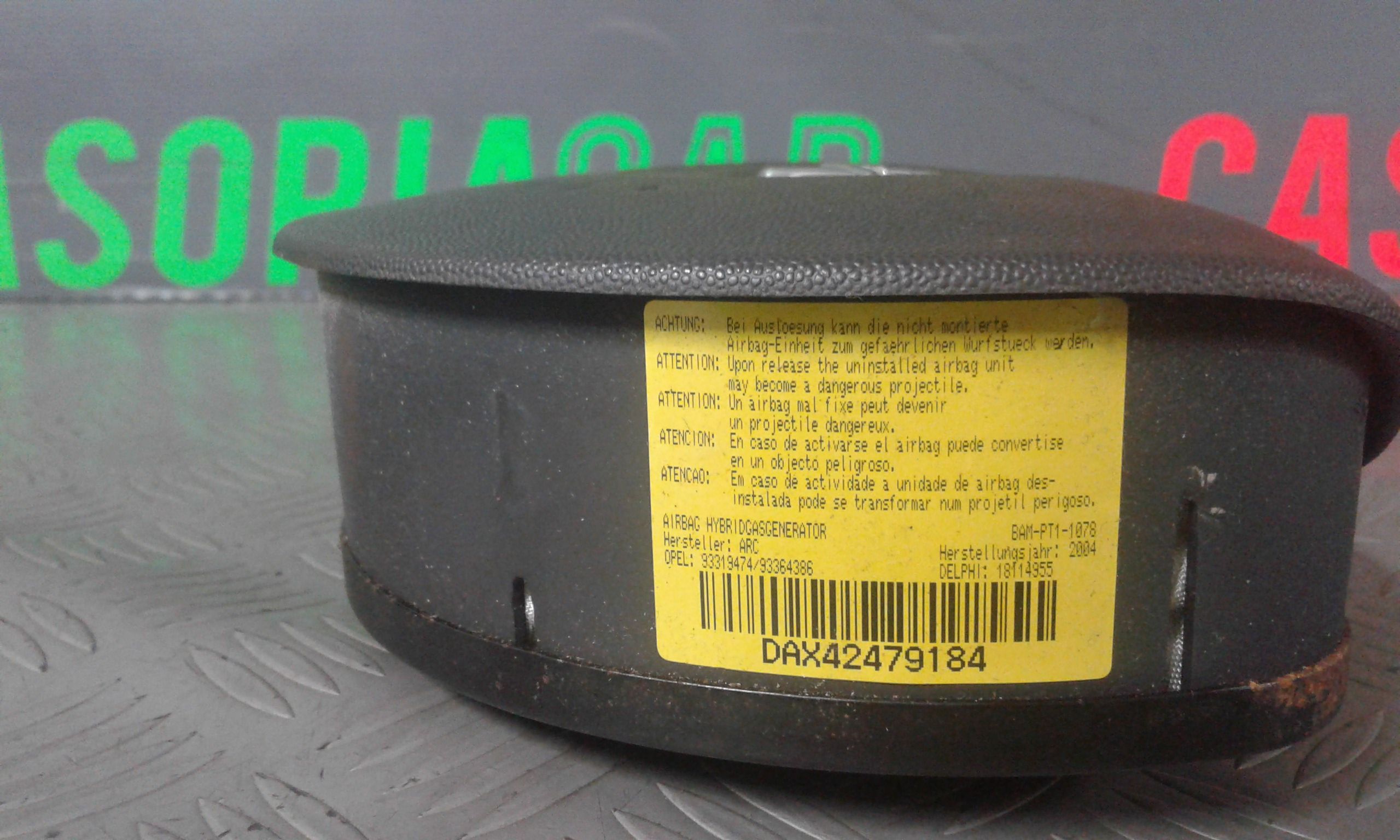 Airbag Volante OPEL Meriva 1 Serie