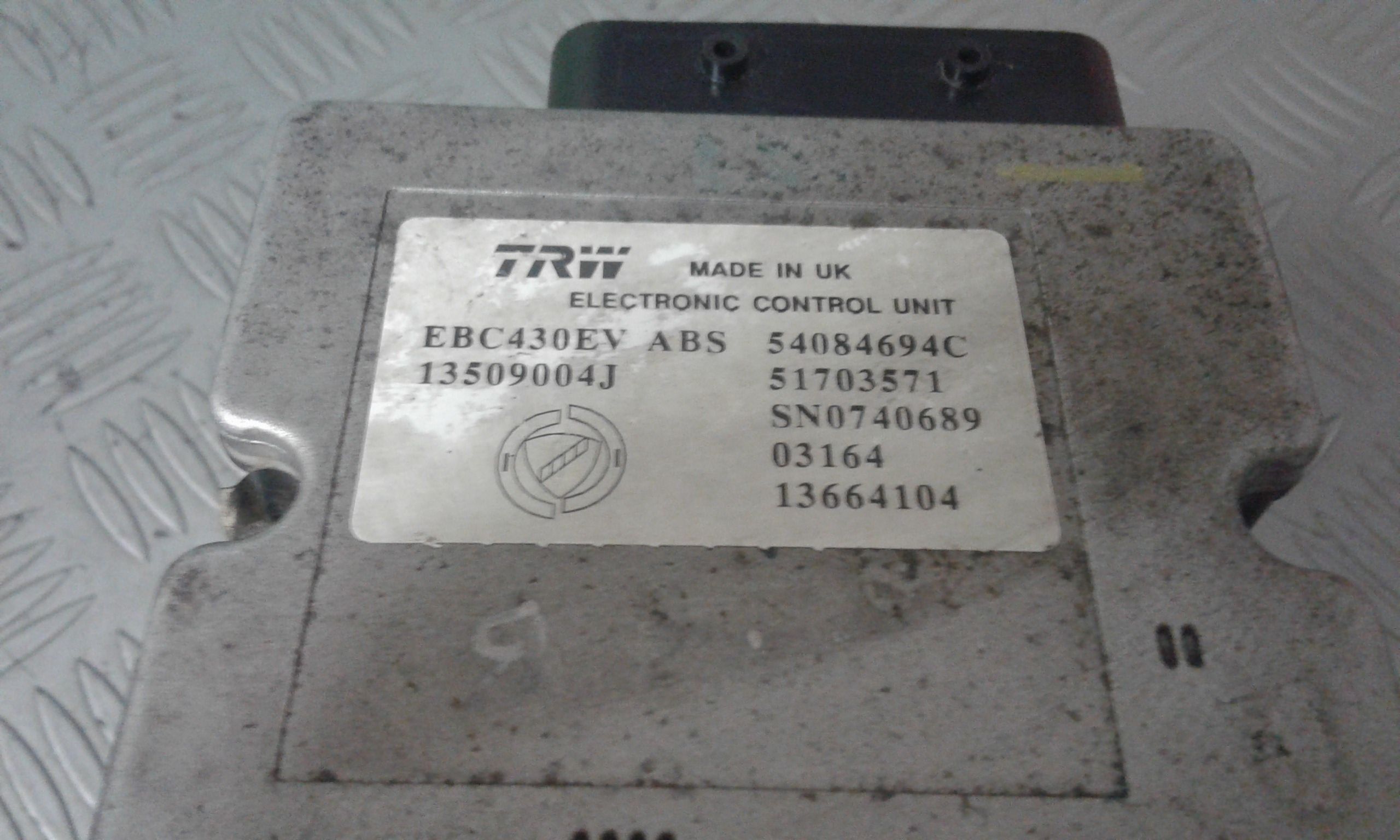 ABS LANCIA Ypsilon 1 Serie