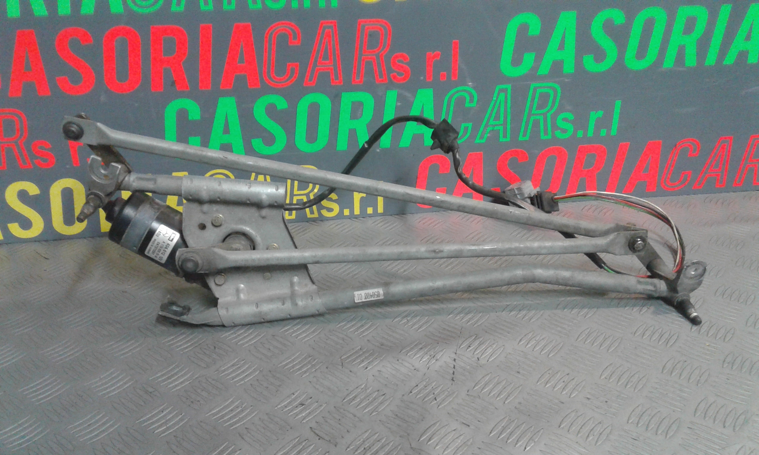 Motorino tergi ant completo di tandem MERCEDES SLK R170 1 Serie