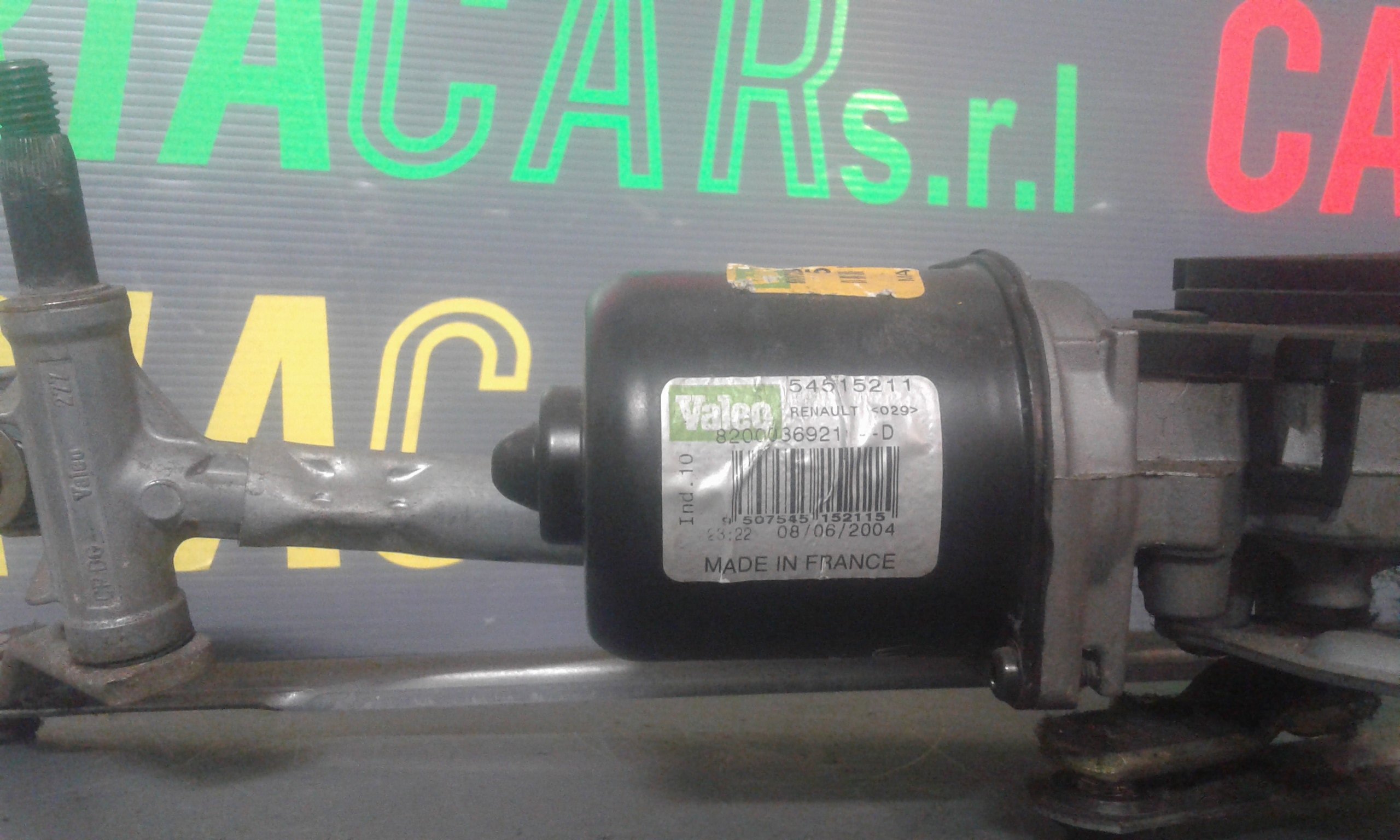 Motorino tergi ant completo di tandem RENAULT Megane ll 1 Serie