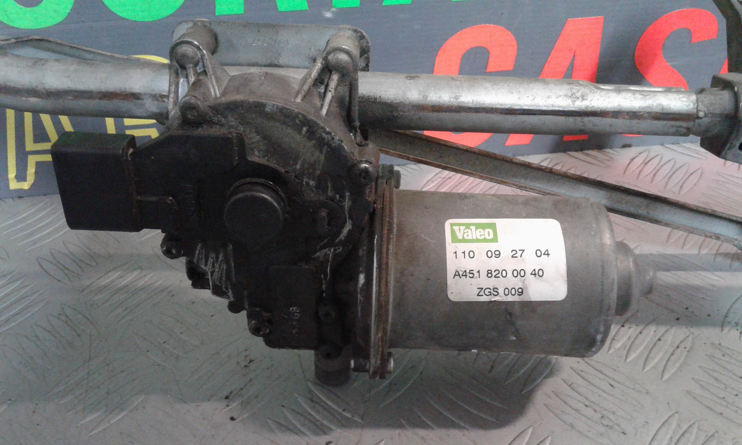 Motorino tergi ant completo di tandem SMART Fortwo Coup 3 Serie