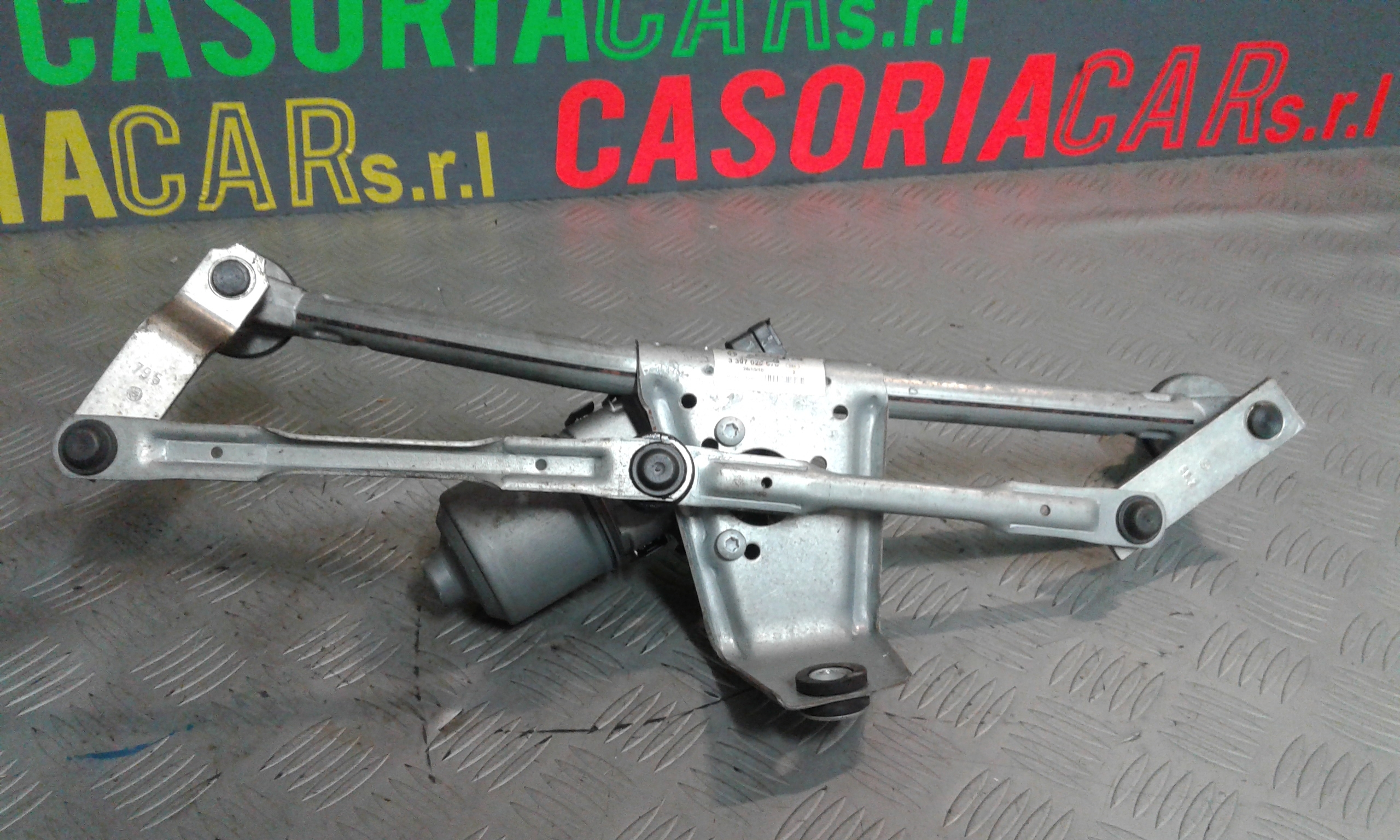 Motorino tergi ant completo di tandem PEUGEOT 206 Serie