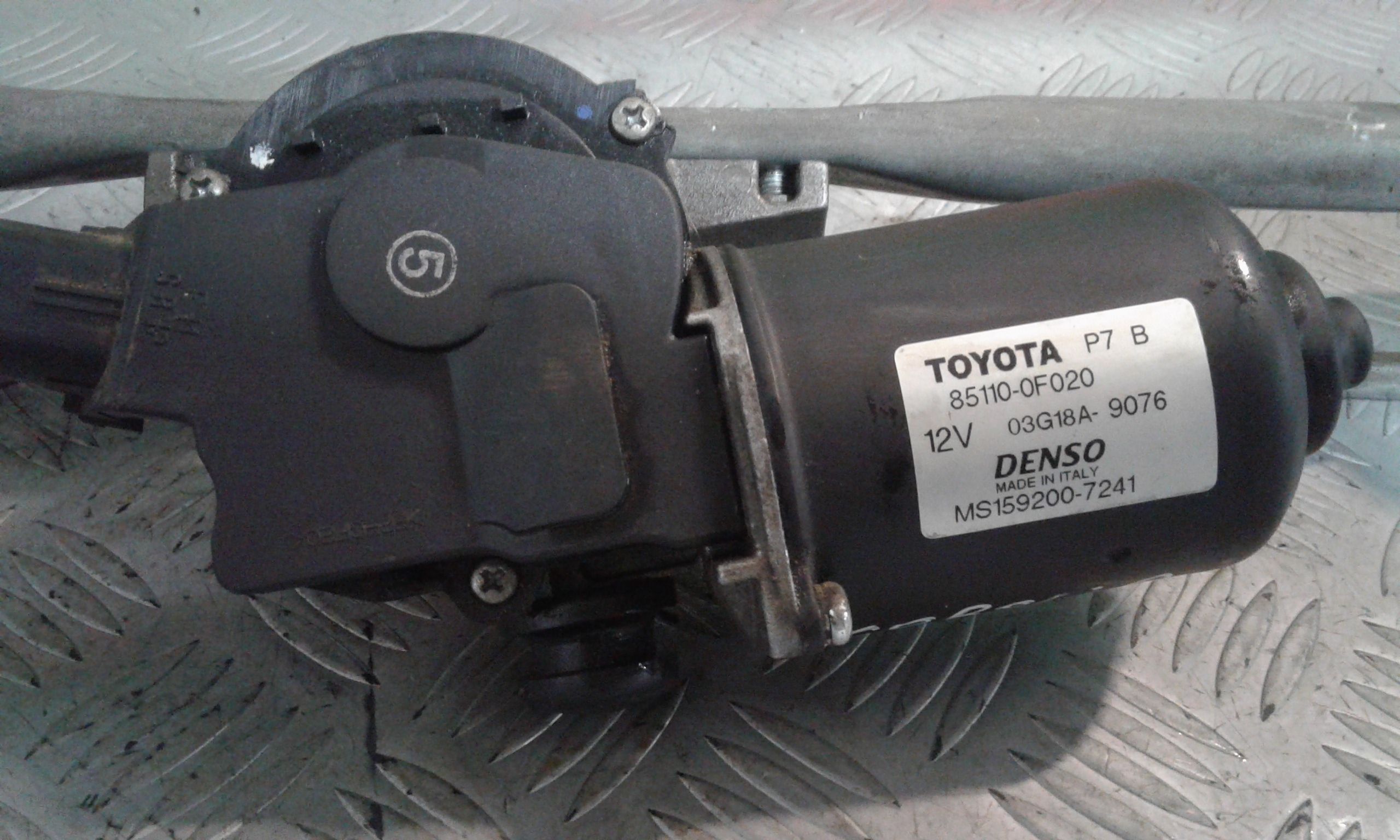 Motorino tergi ant completo di tandem TOYOTA Corolla Verso 2 Serie