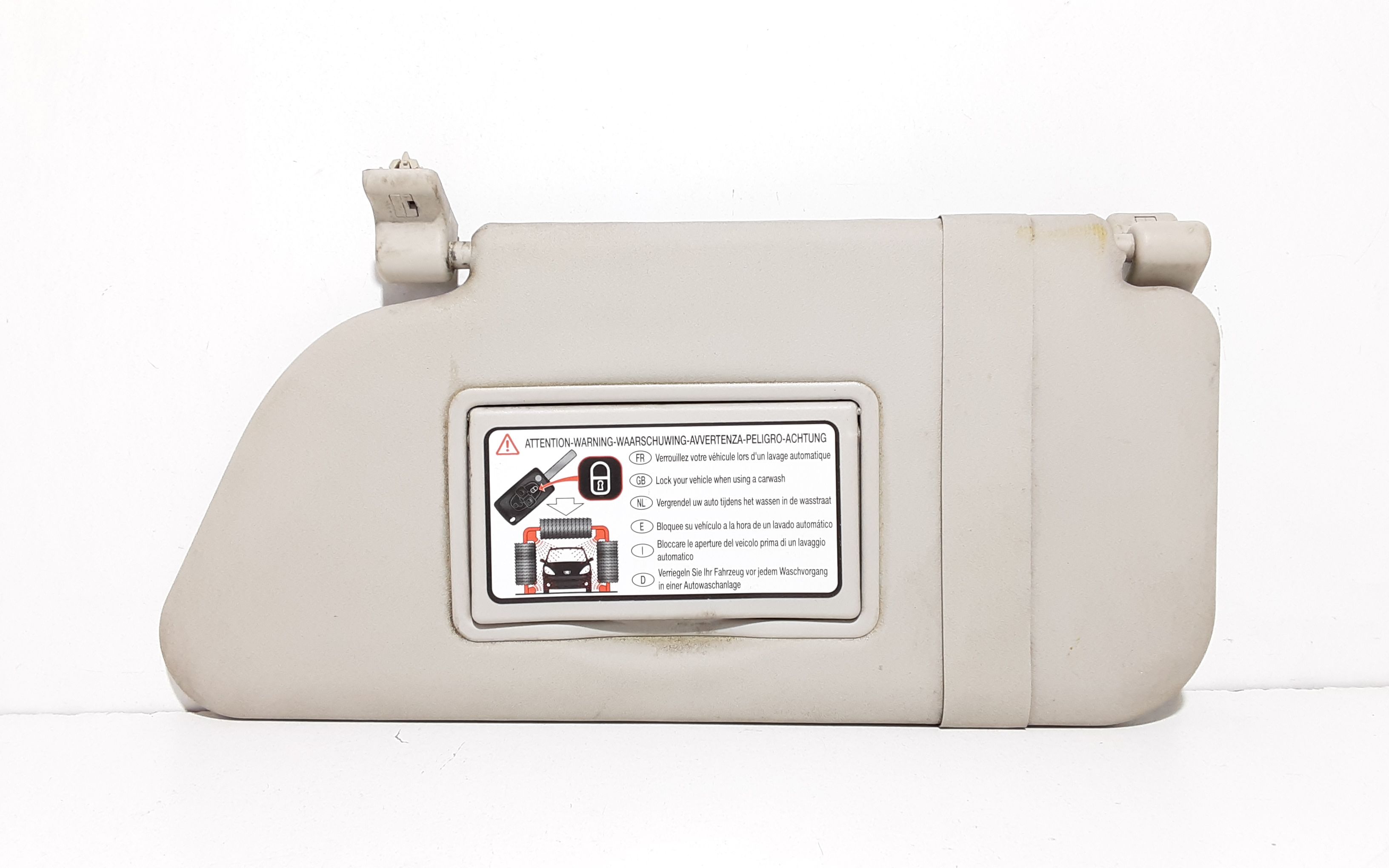 Parasole aletta anteriore Lato Guida PEUGEOT 1007 1 Serie