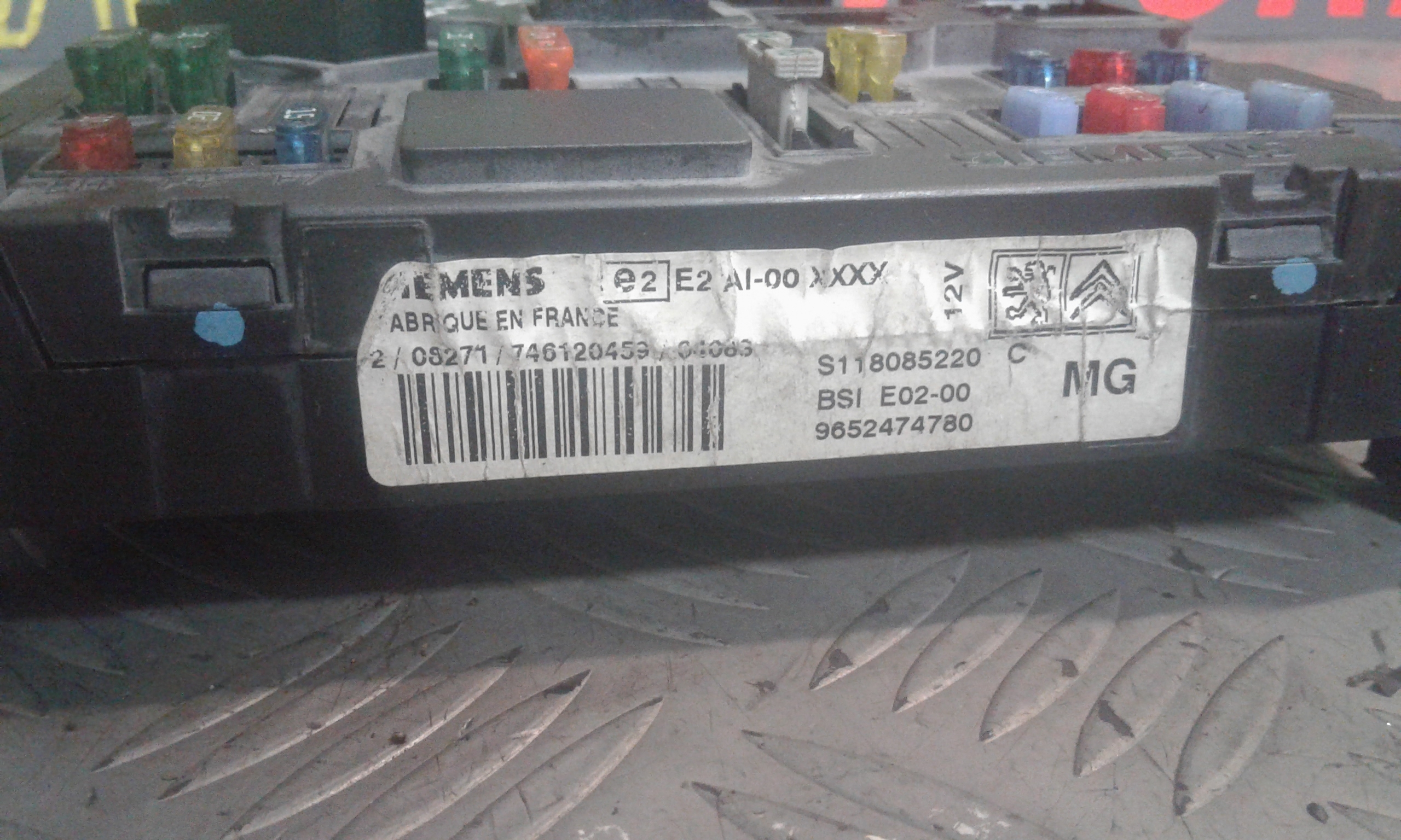 Centralina Porta Fusibili PEUGEOT 206 2 Serie