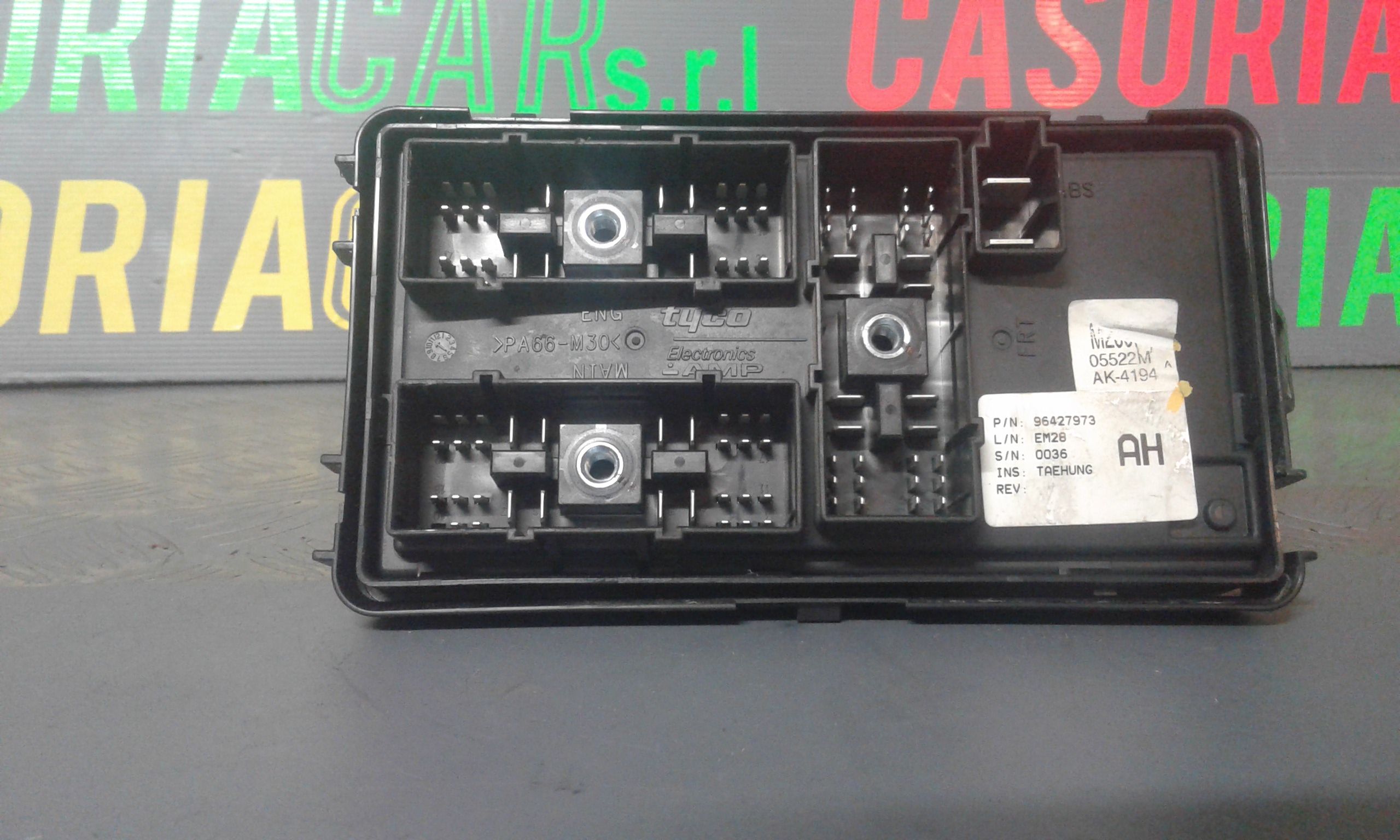 Centralina porta fusibili CHEVROLET Matiz 3 Serie