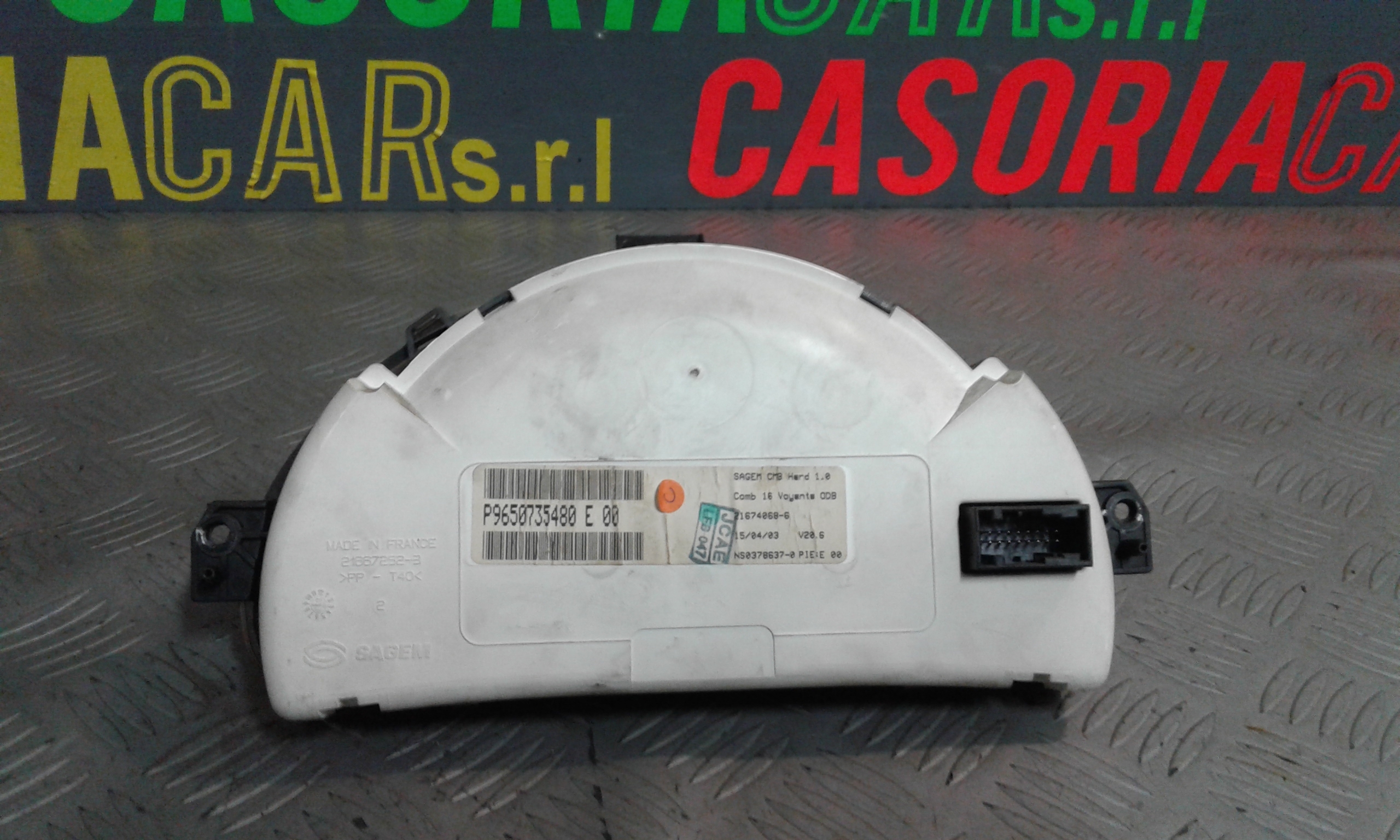 Quadro Strumenti CITROEN C3 1 Serie