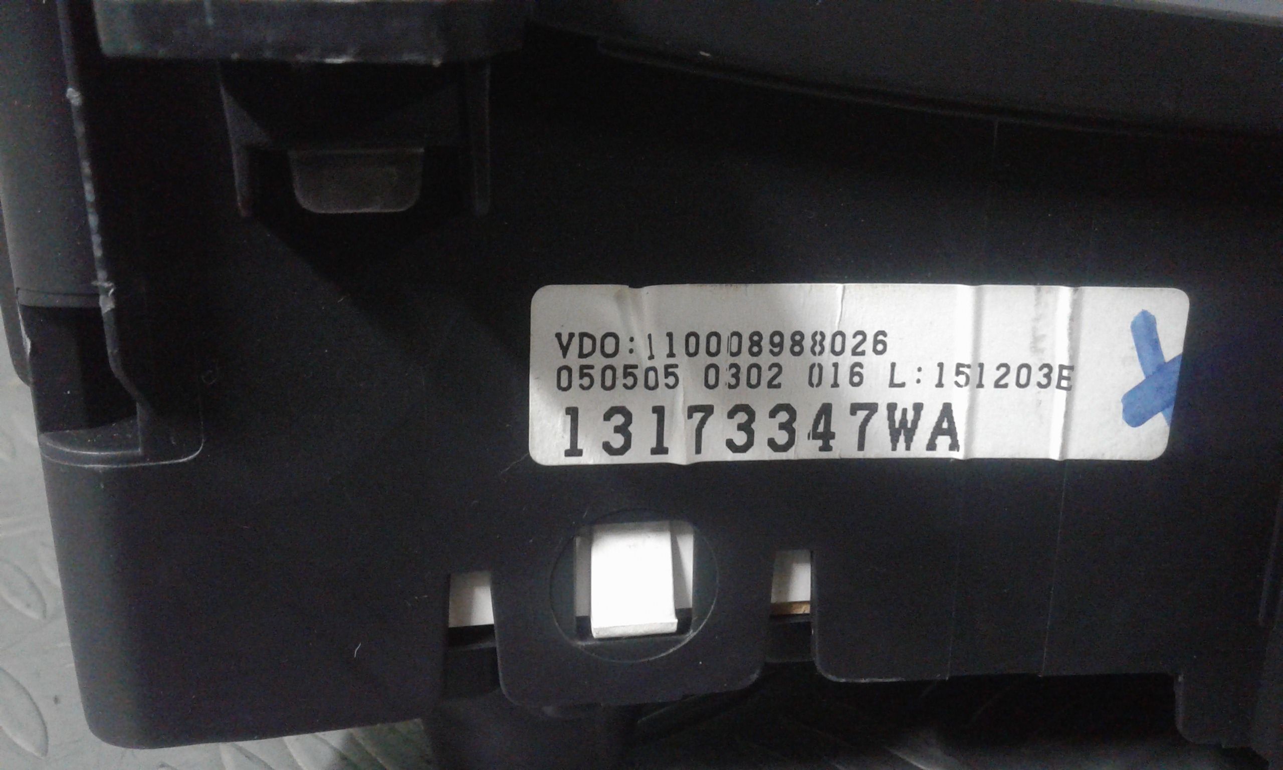 Quadro Strumenti OPEL Corsa C 5P 2 Serie