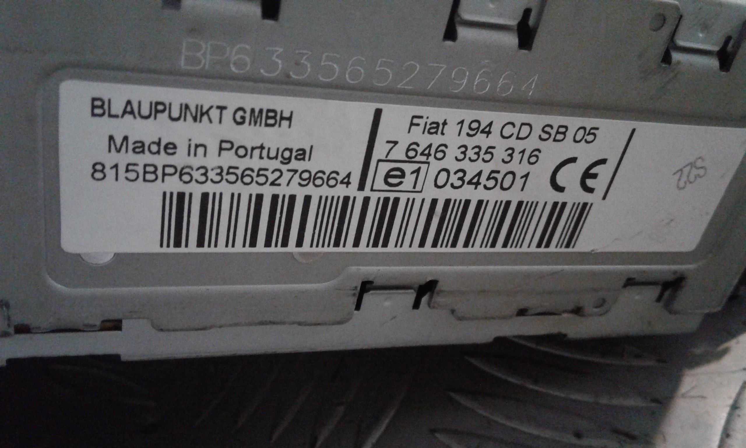 Autoradio FIAT Croma 2 Serie