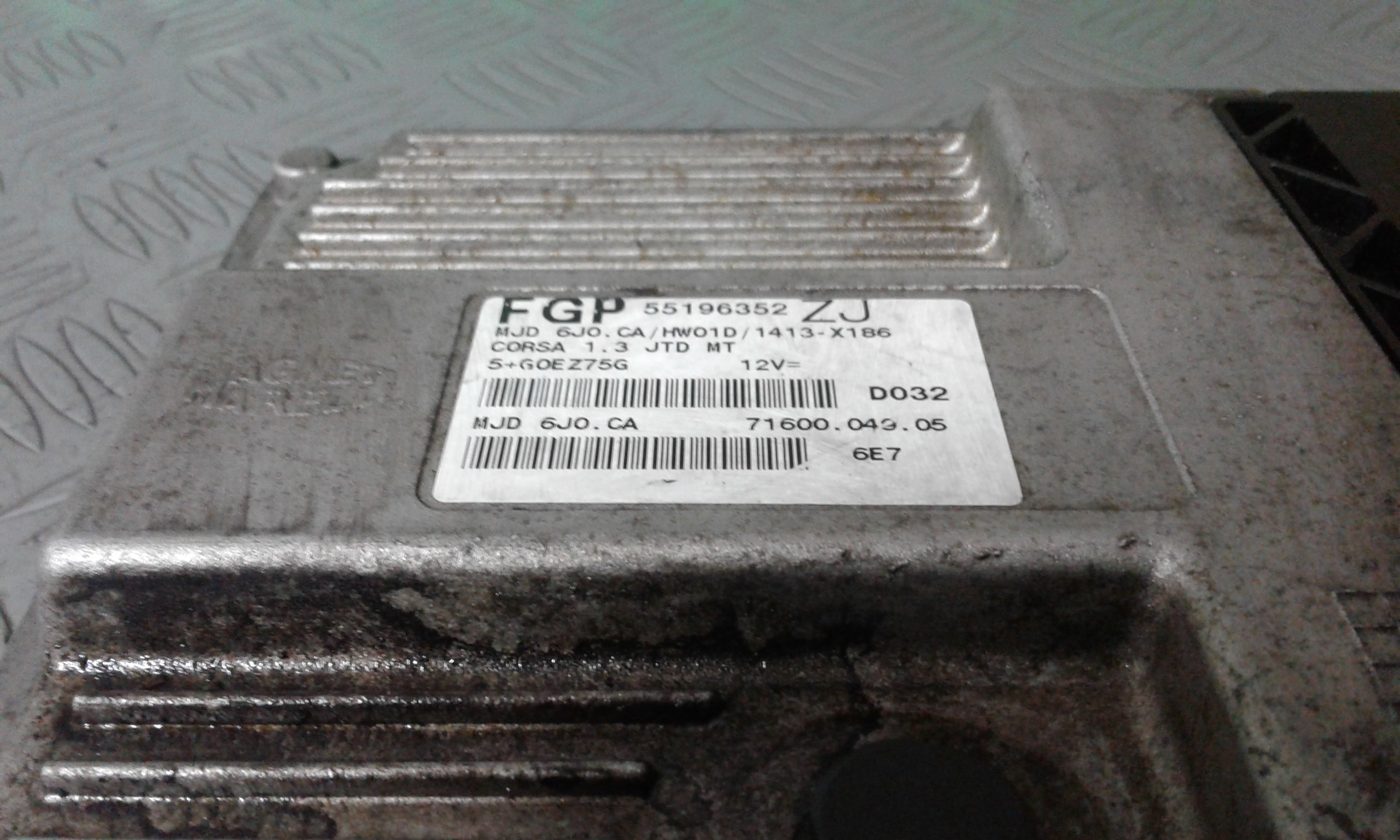 Centralina motore OPEL Corsa C 5P 2 Serie