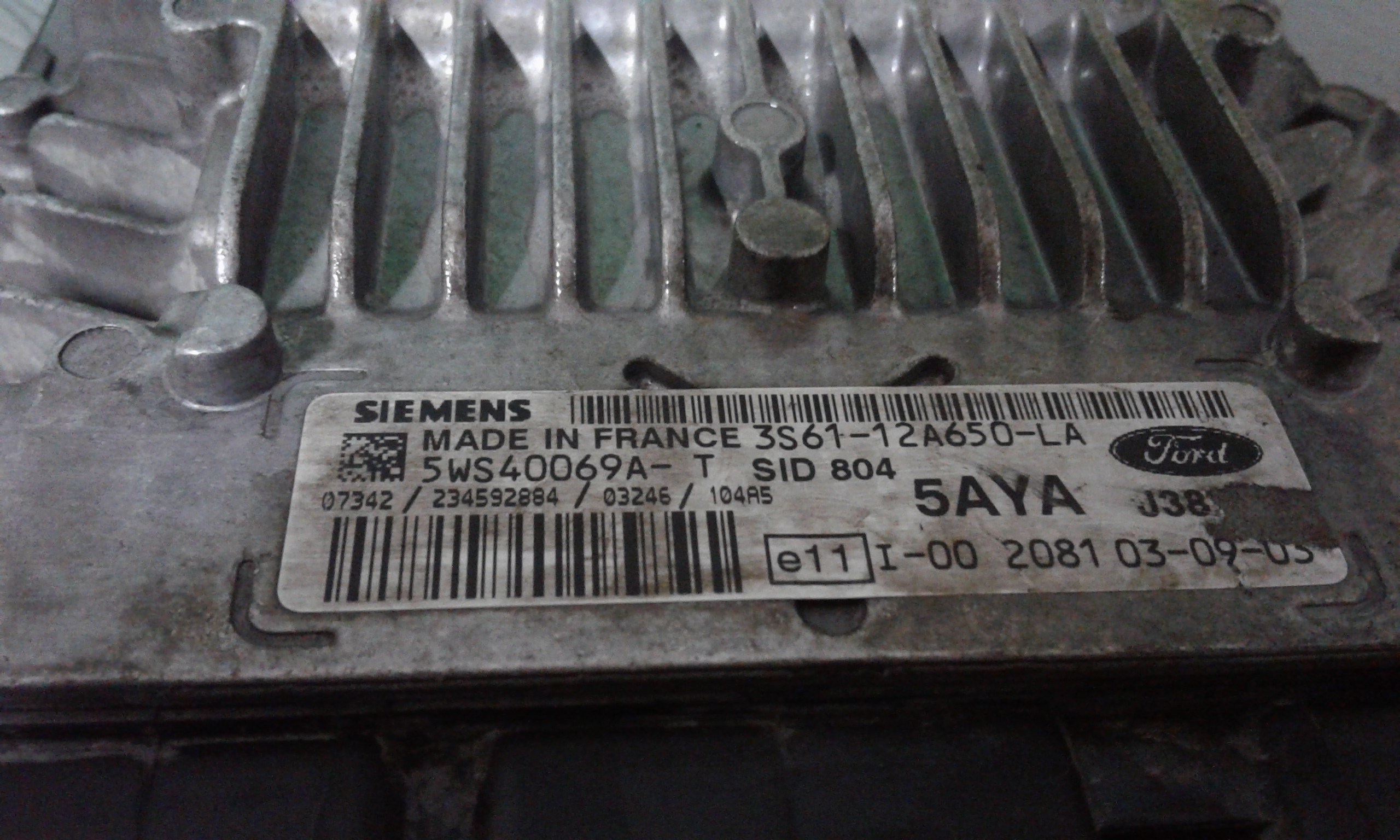 Centralina motore FORD Fiesta 4 Serie