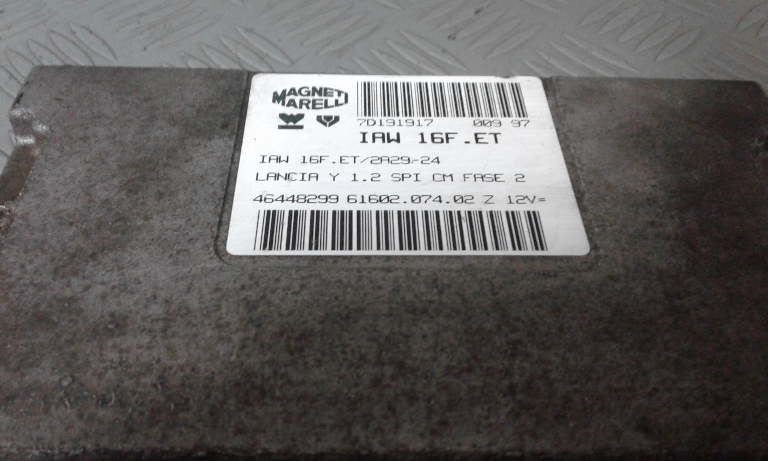 Centralina motore LANCIA Y 1 Serie