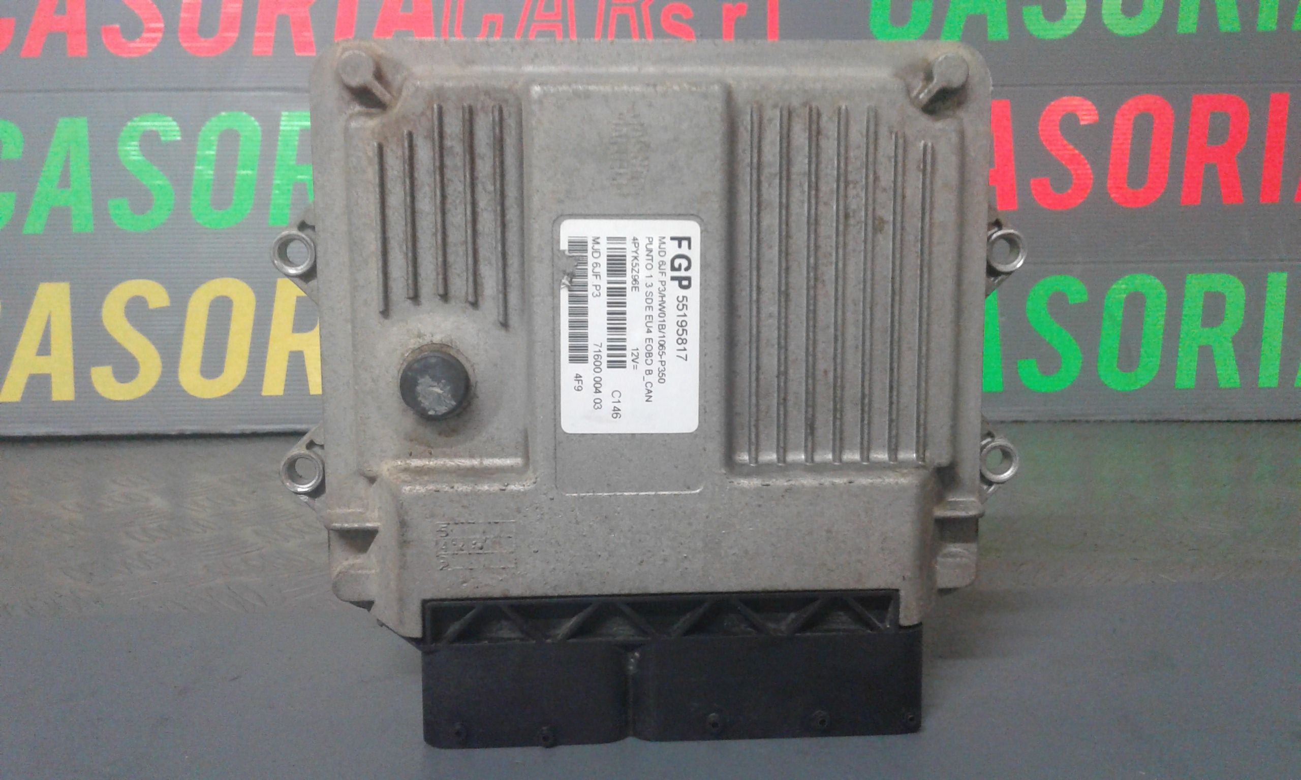 Centralina motore FIAT Punto Berlina 3P 3 Serie