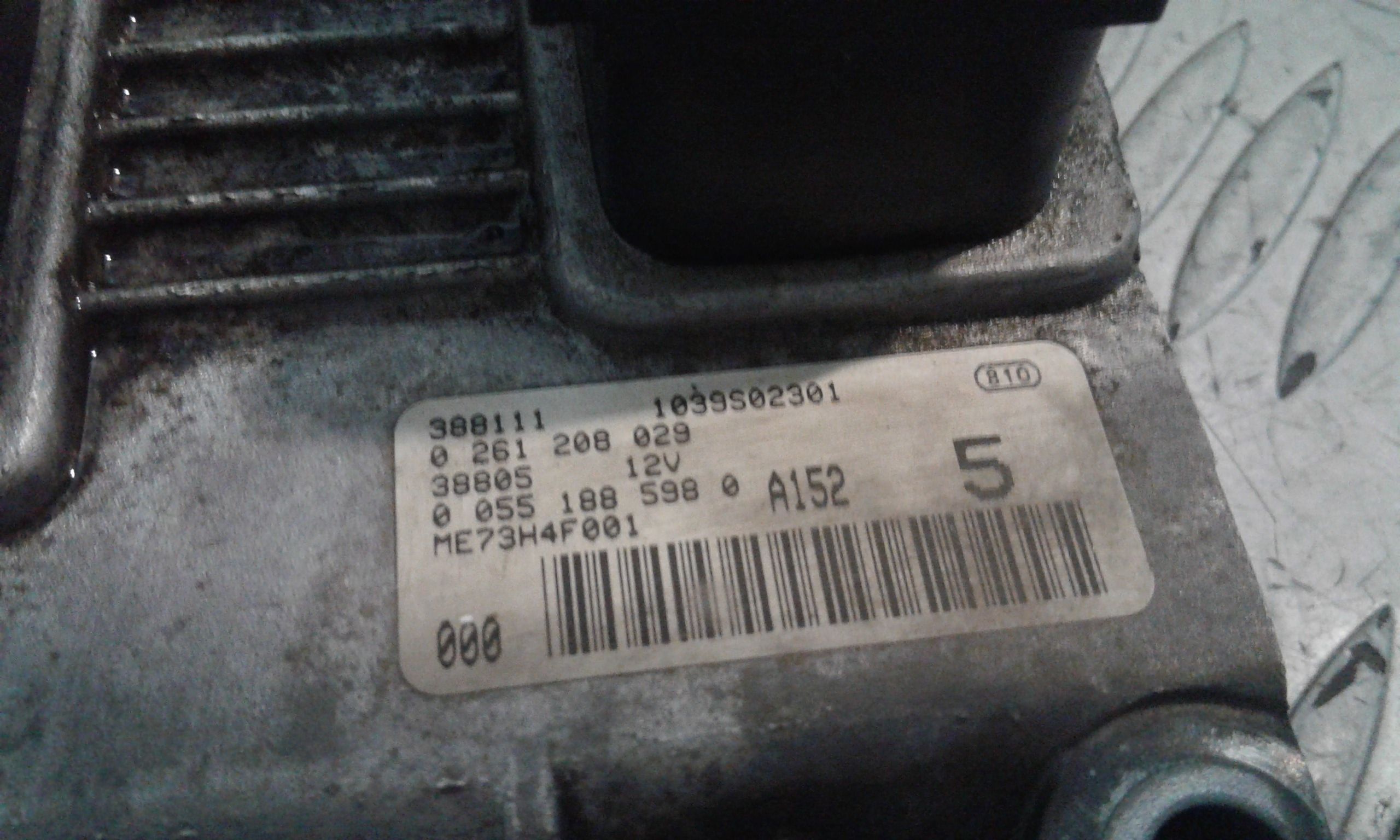 Centralina motore FIAT Punto Berlina 5P 3 Serie