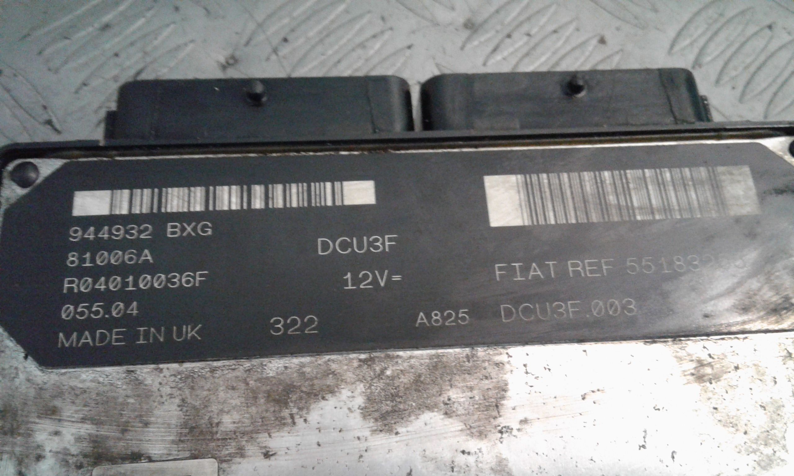 Centralina motore FIAT Dobl 1 Serie