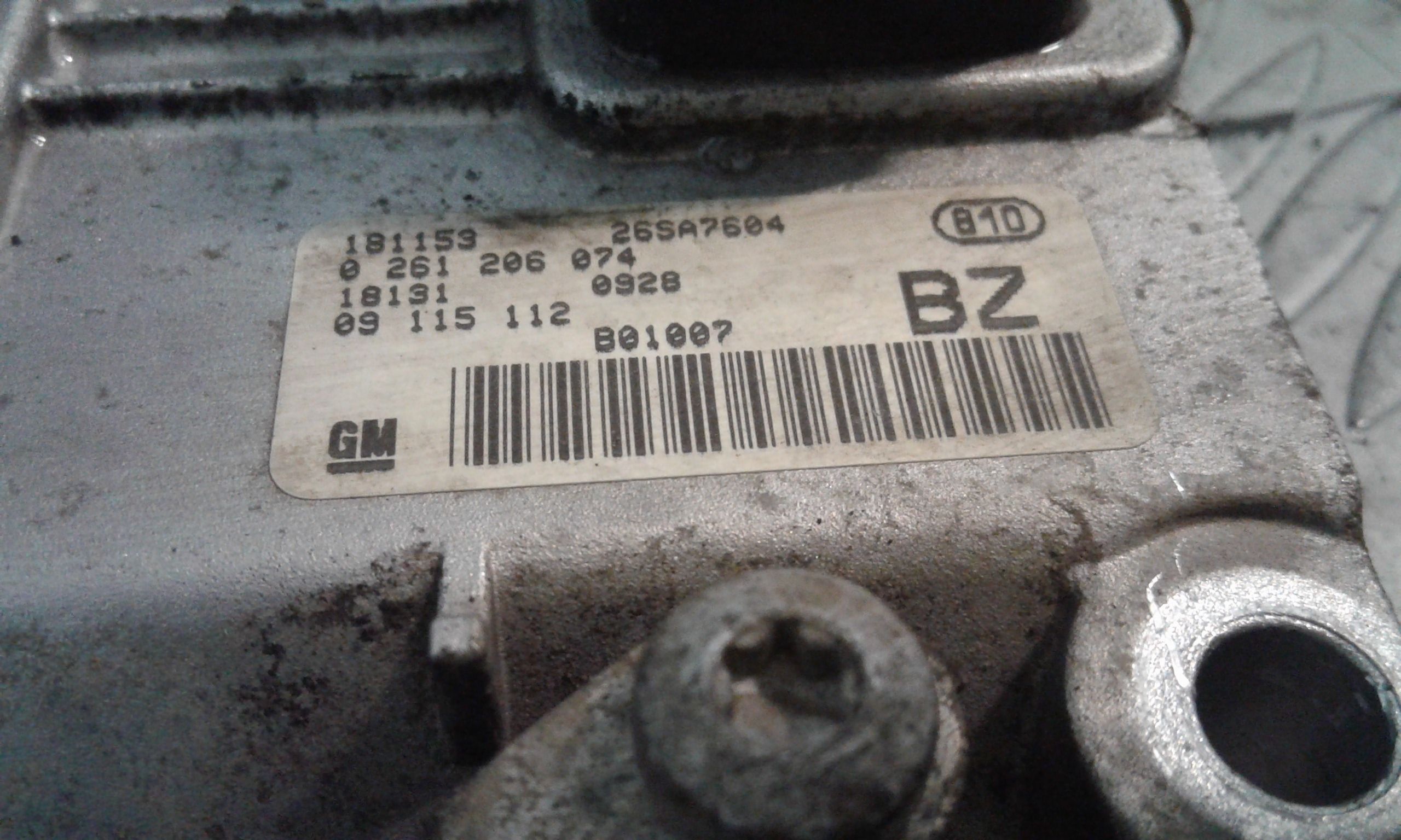 Centralina motore OPEL Corsa C 3P 1 Serie