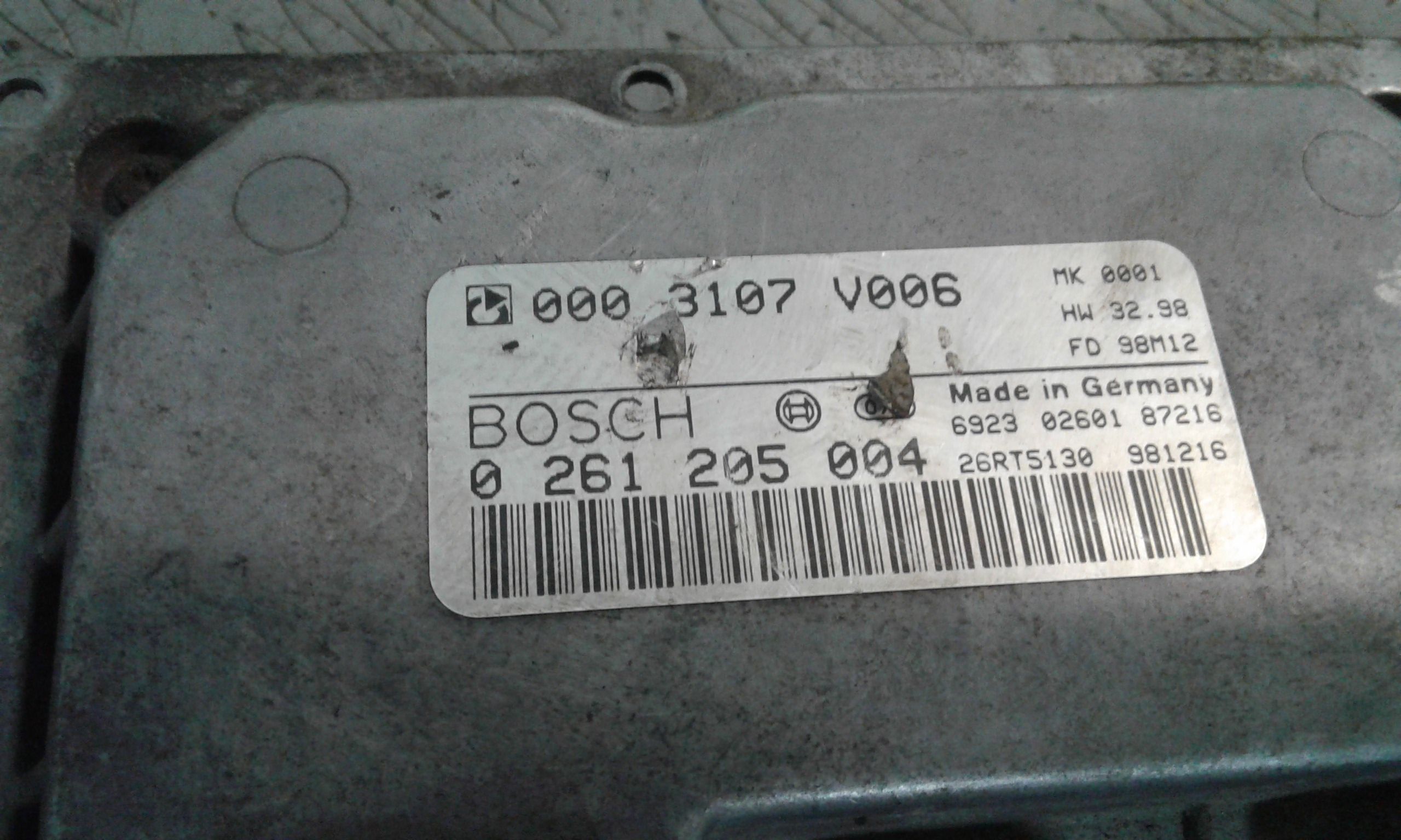 Centralina motore SMART ForTwo Coup 1 Serie