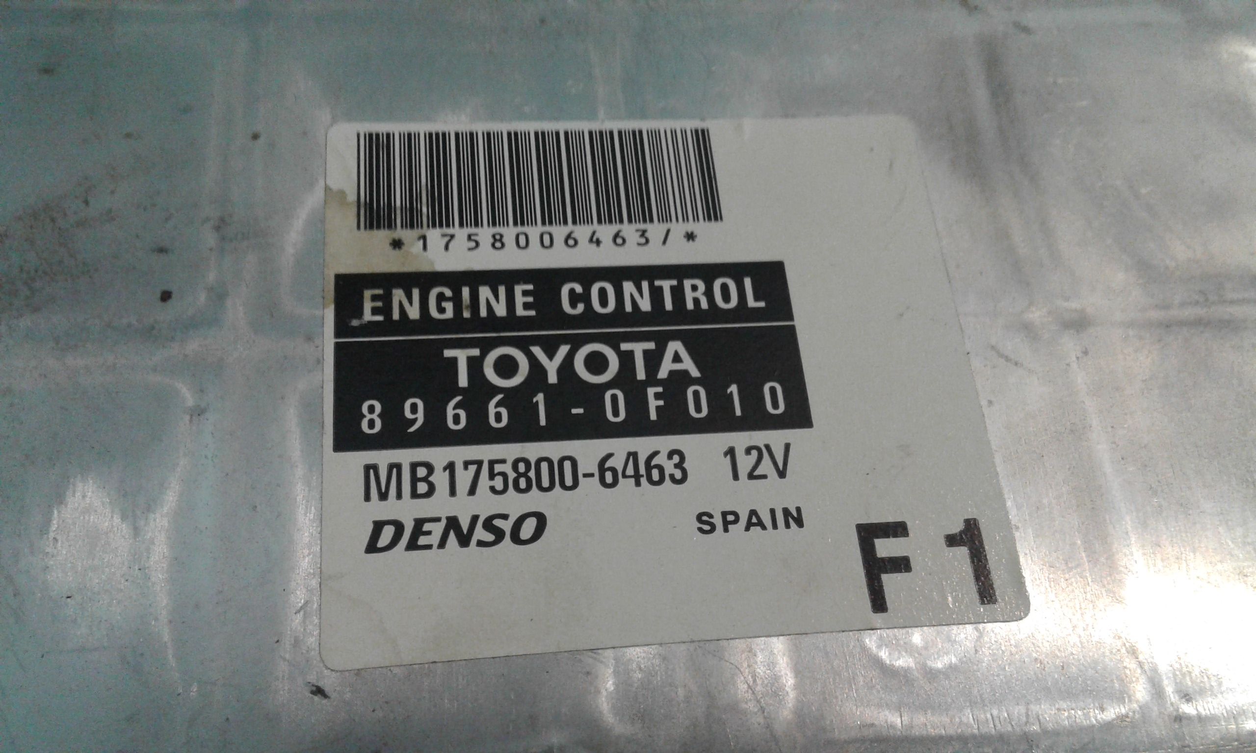 Centralina motore TOYOTA Corolla Verso 2 Serie