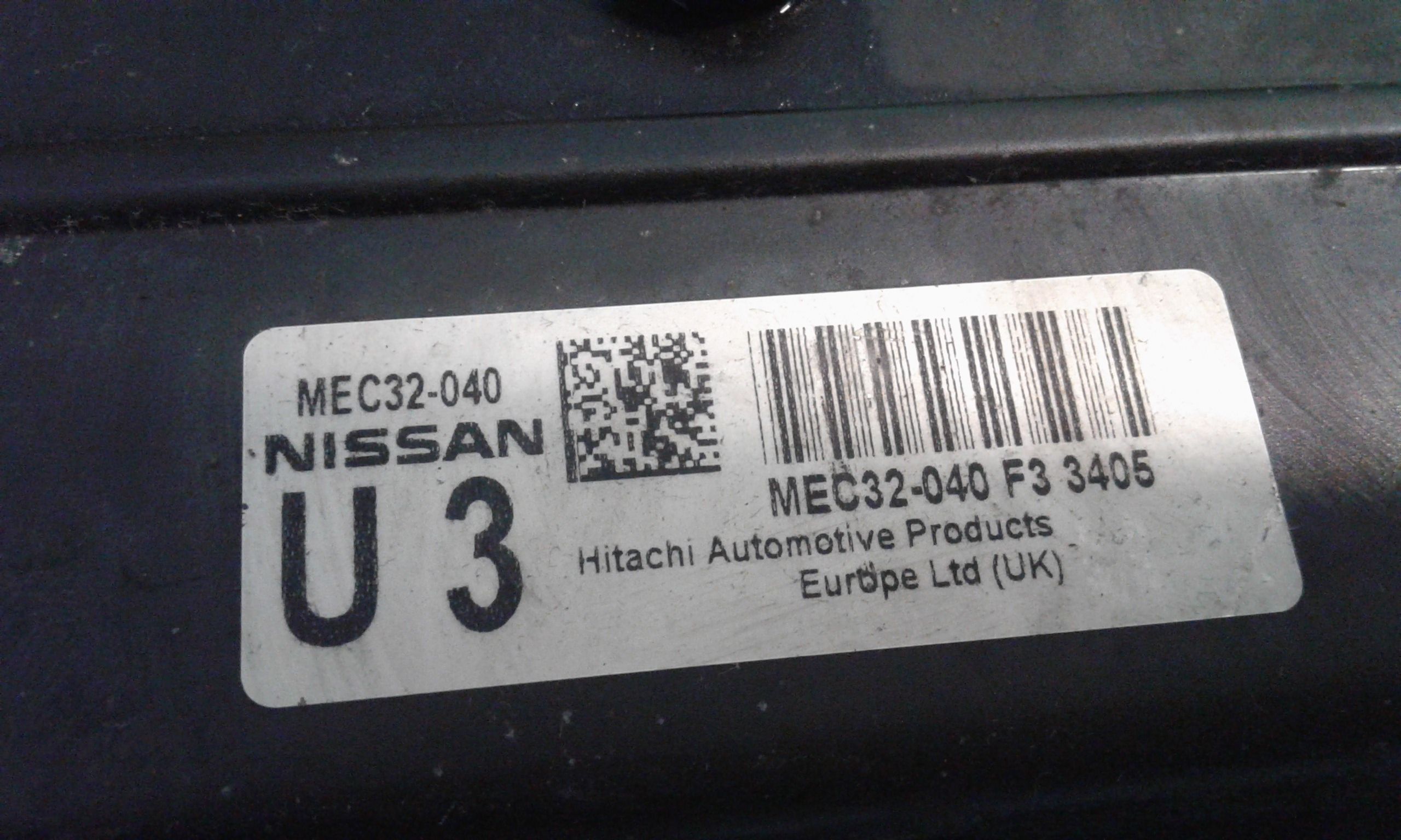 Centralina motore NISSAN Micra 4 Serie