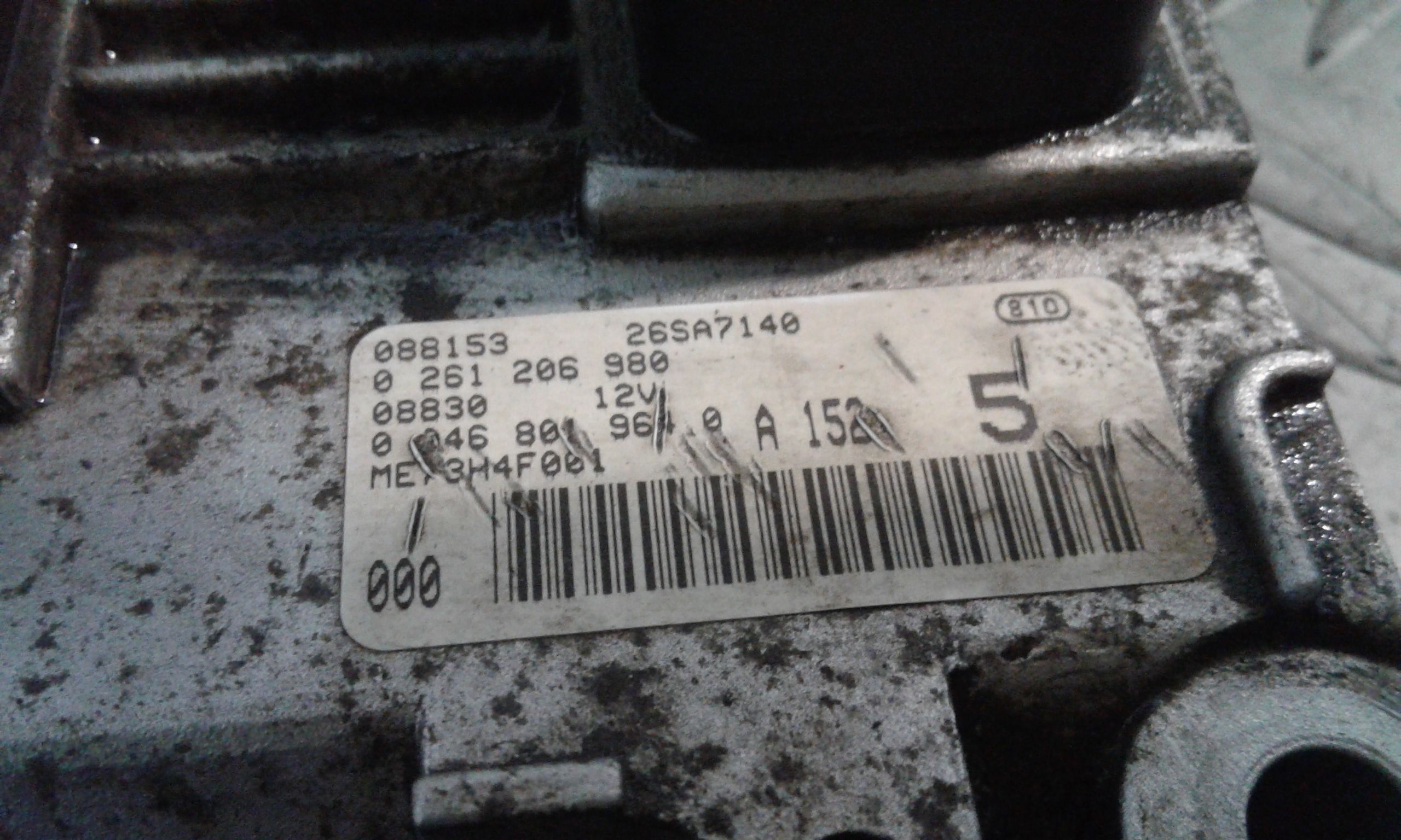 Centralina motore FIAT Punto Berlina 3P 2 Serie