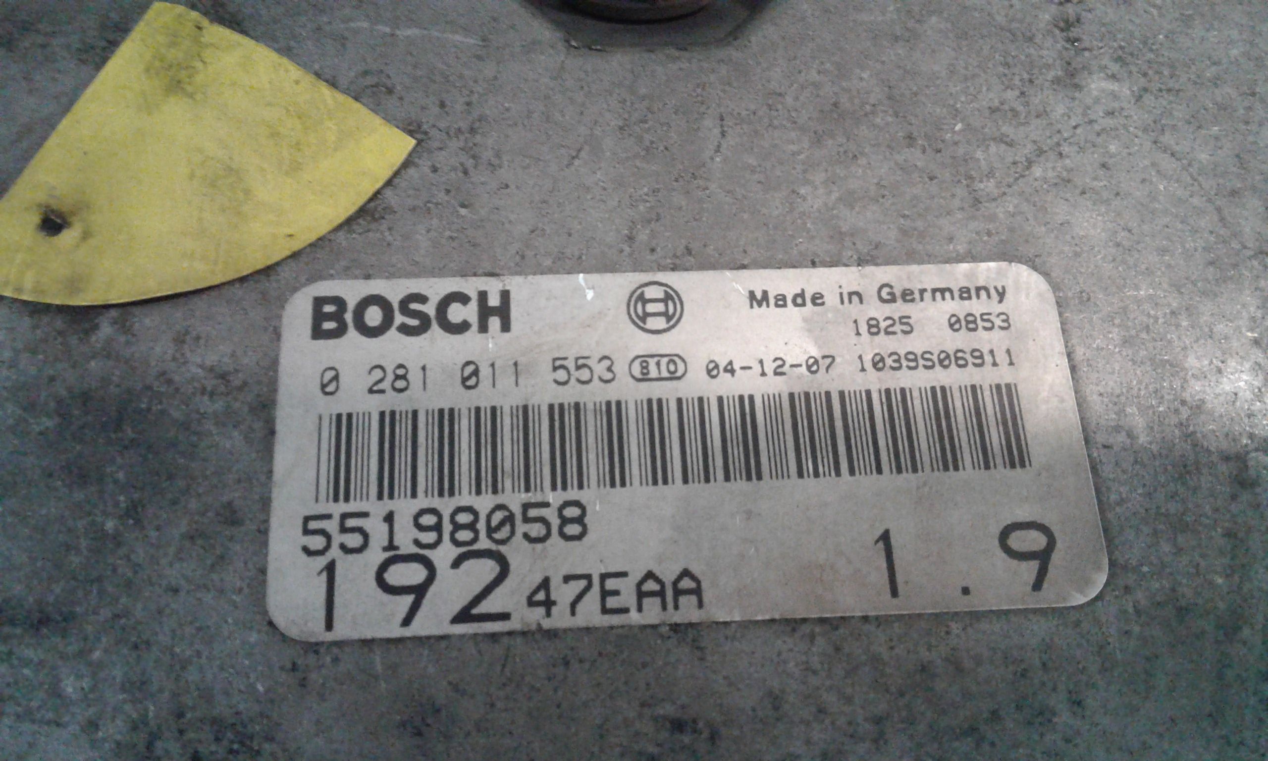 Centralina motore FIAT Stilo Berlina 3P