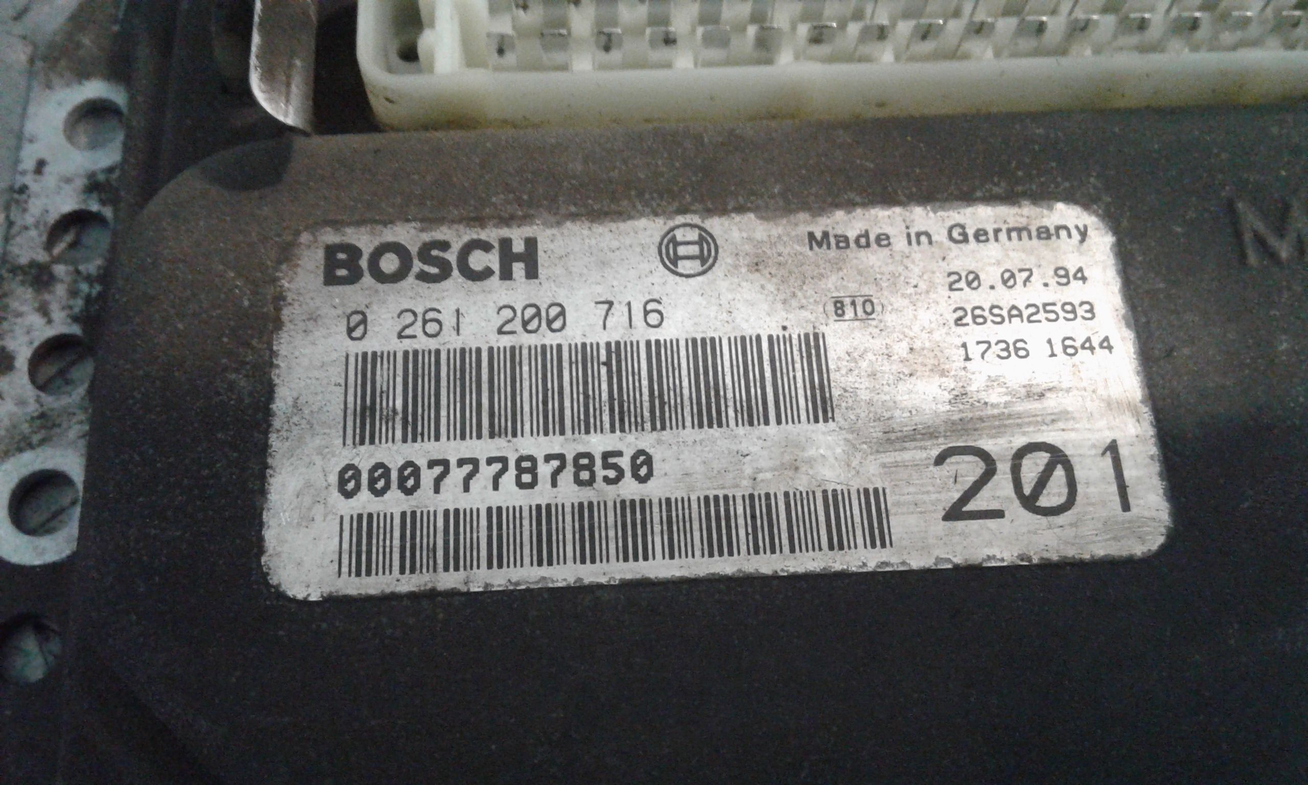 Centralina motore AUTOBIANCHI Y10 2 Serie