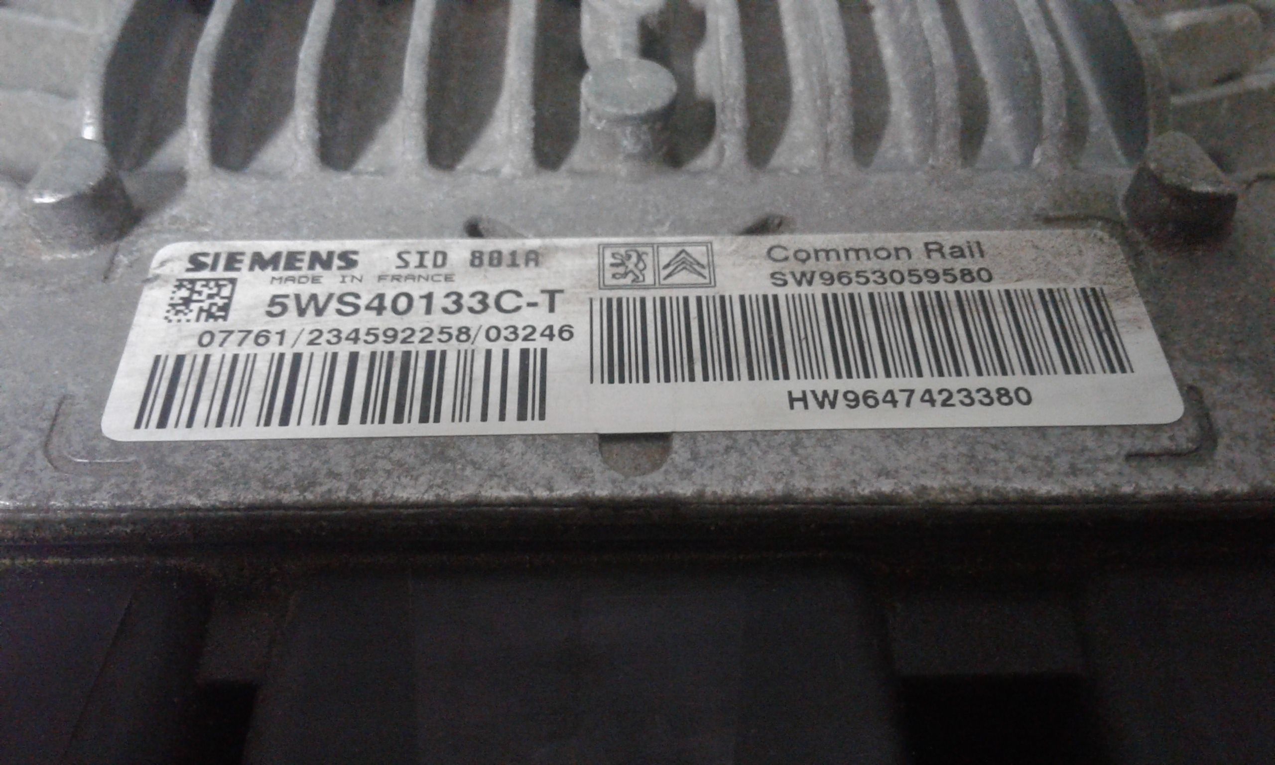 Centralina motore PEUGEOT 307 Berlina