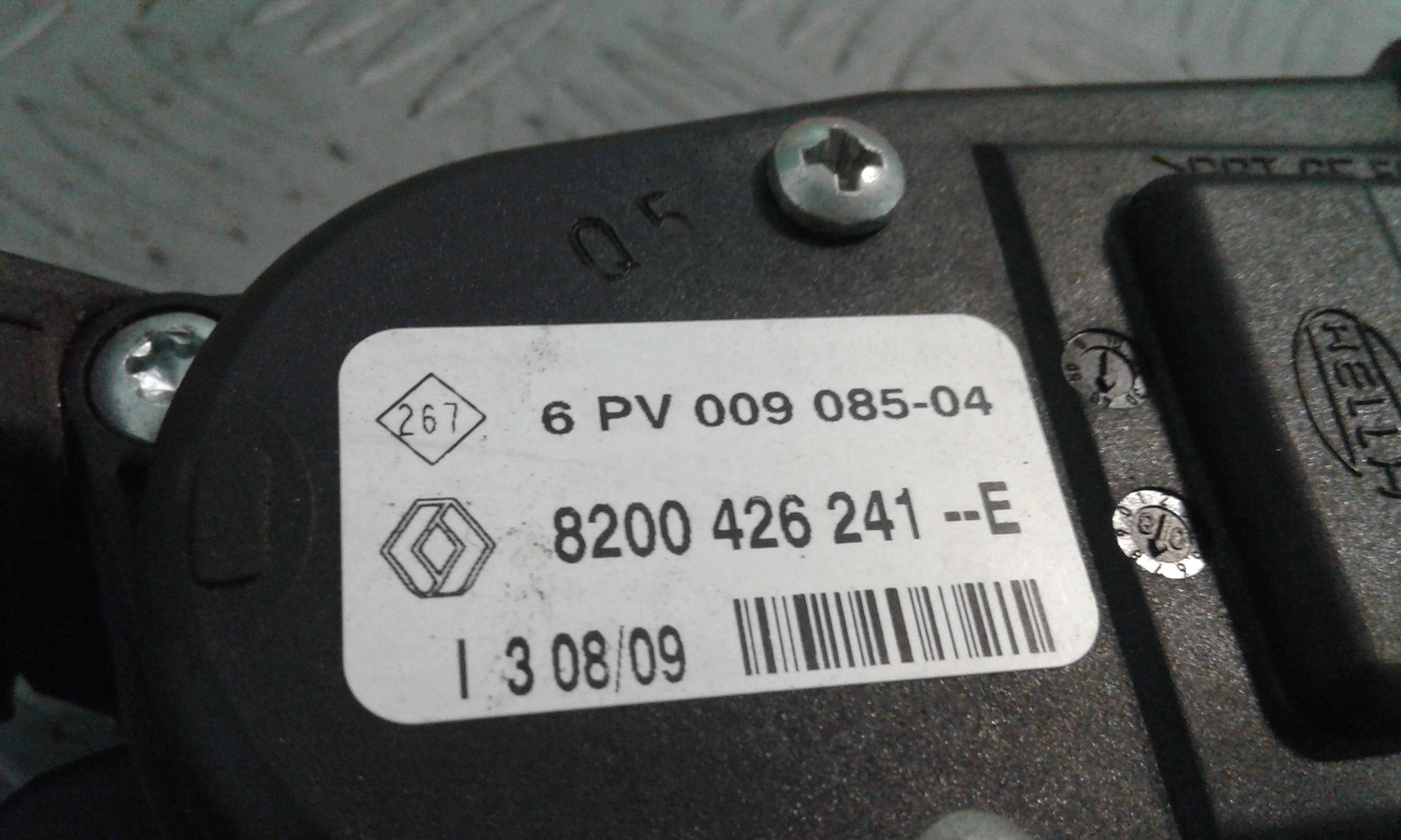 Pedale acceleratore RENAULT Twingo 4 Serie