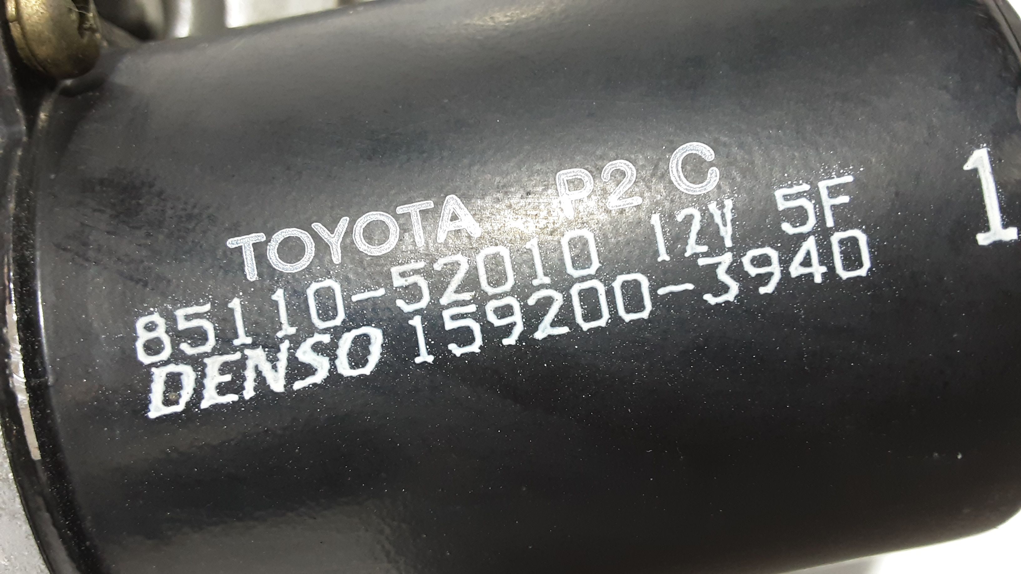 Motorino tergi ant completo di tandem TOYOTA Yaris 1 Serie