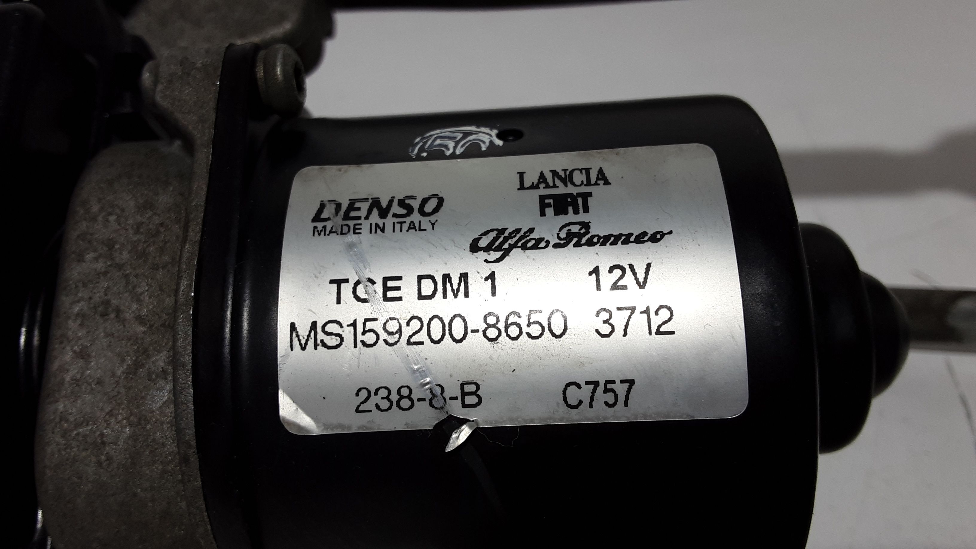 Motorino tergi ant completo di tandem FIAT Bravo 2 Serie