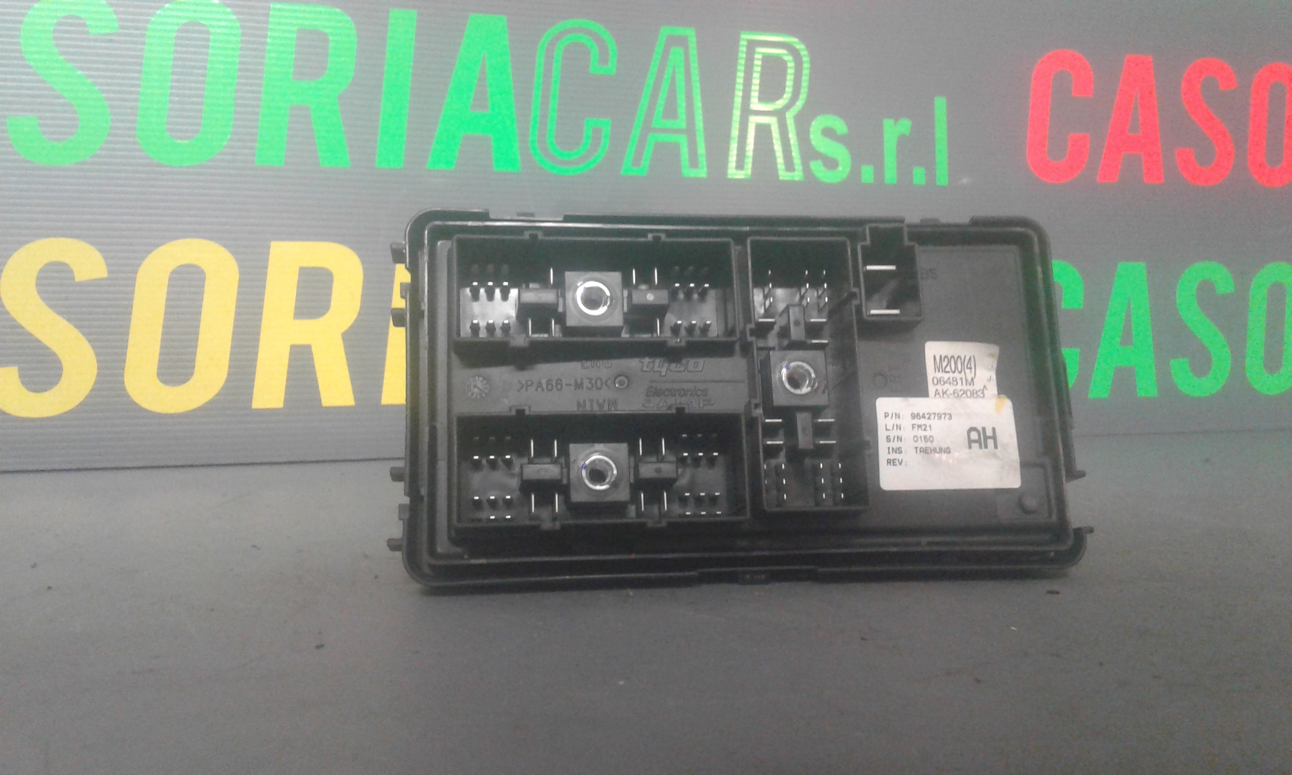 Body Computer CHEVROLET Matiz 3 Serie