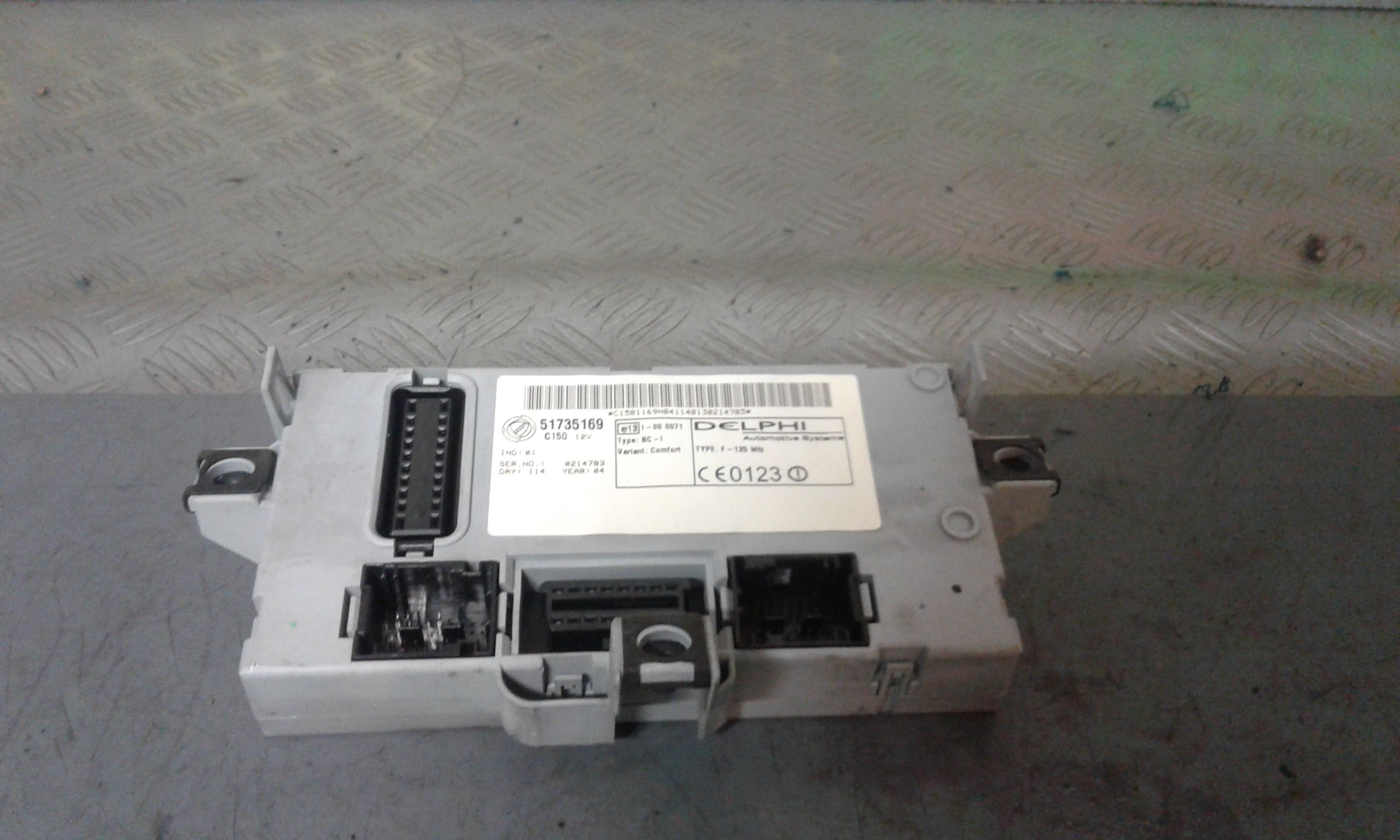 Body Computer FIAT Punto Berlina 3P 3 Serie