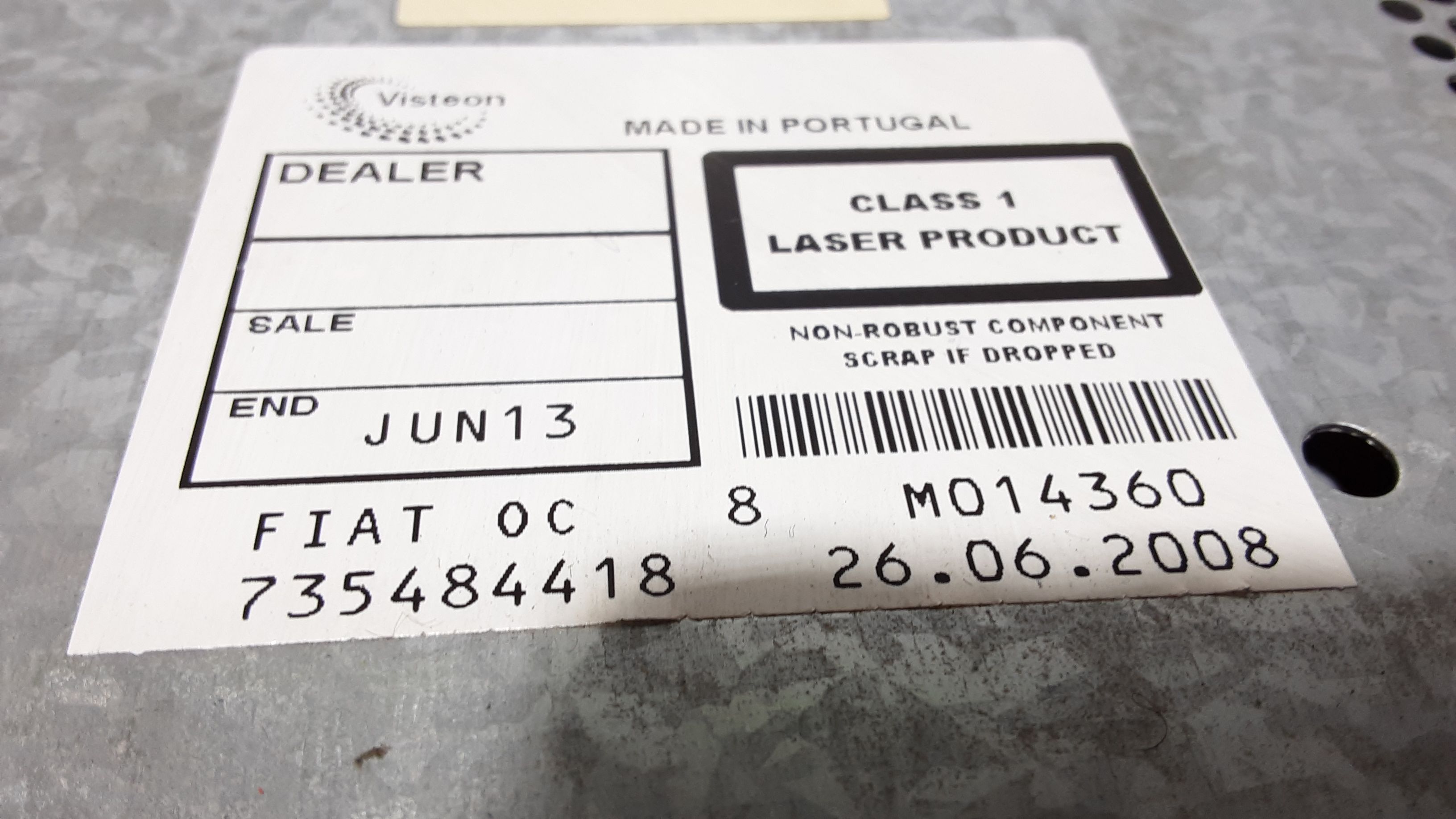 Autoradio FIAT Bravo 2 Serie