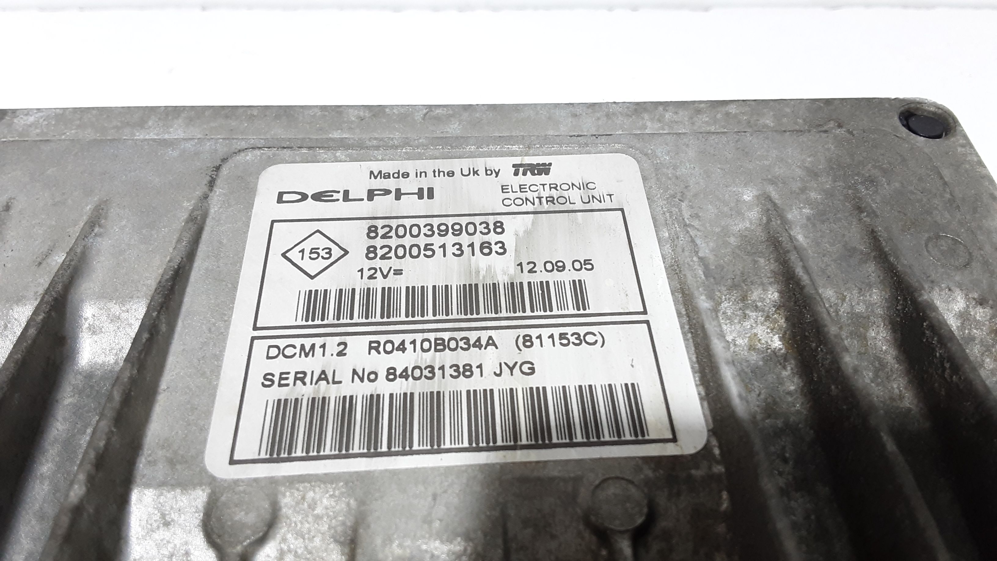 Centralina motore RENAULT Clio Serie (04>08)