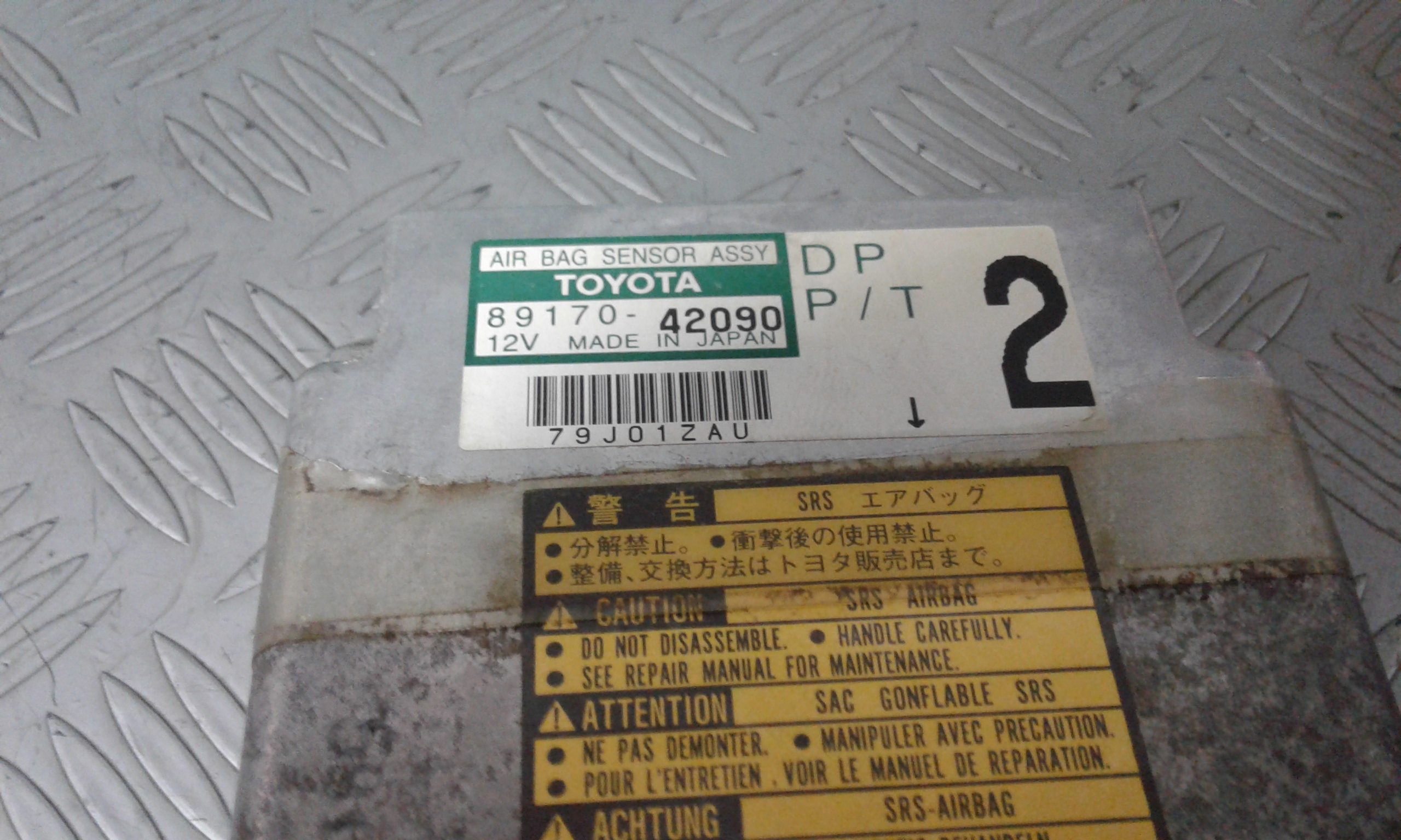 Centralina Airbag TOYOTA Rav4 2 Serie